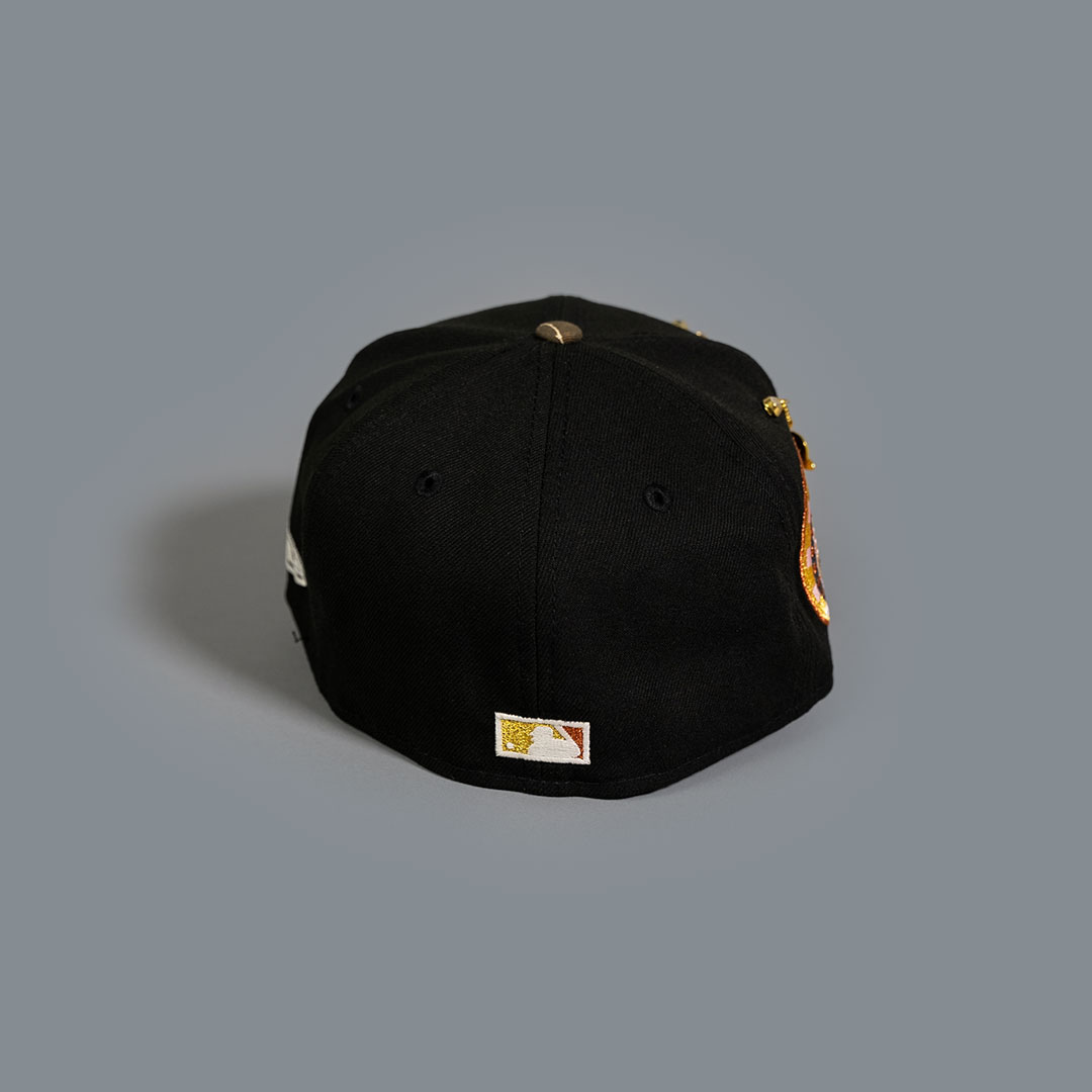 NEW ERA EXCLUSIVE 59FIFTY BLACK/ REALTREE NEW YORK YANKEES W/ 1942 ALL STAR GAME SIDE PATCH