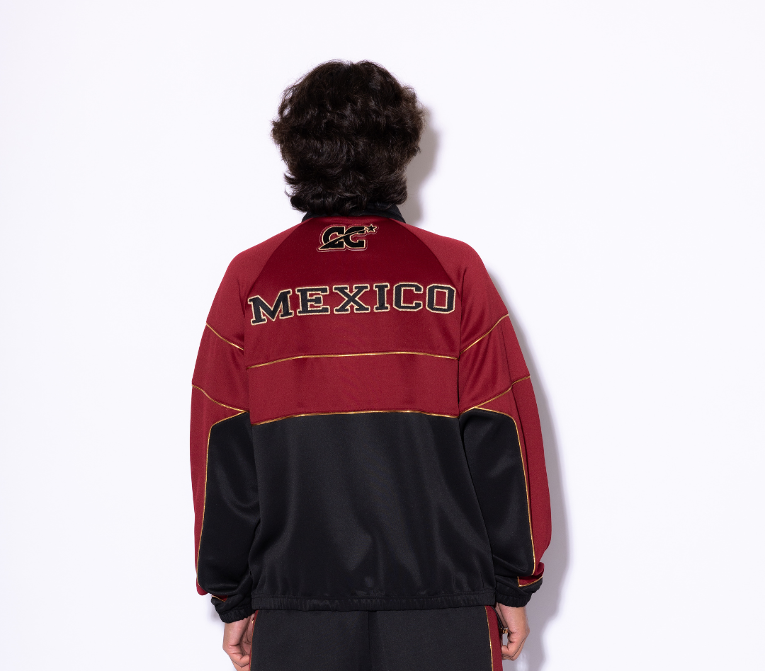 CAP CITY RED/BLACK MEXICO TRACK JACKET