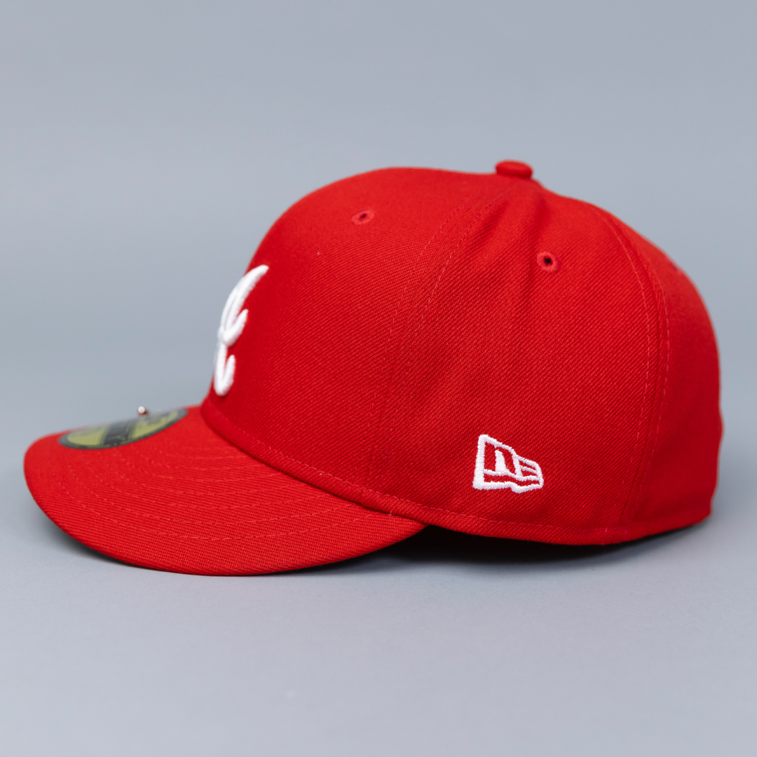 NEW ERA 59FIFTY RED ATLANTA BRAVES W/ 2000 ALL STAR GAME SIDE PATCH