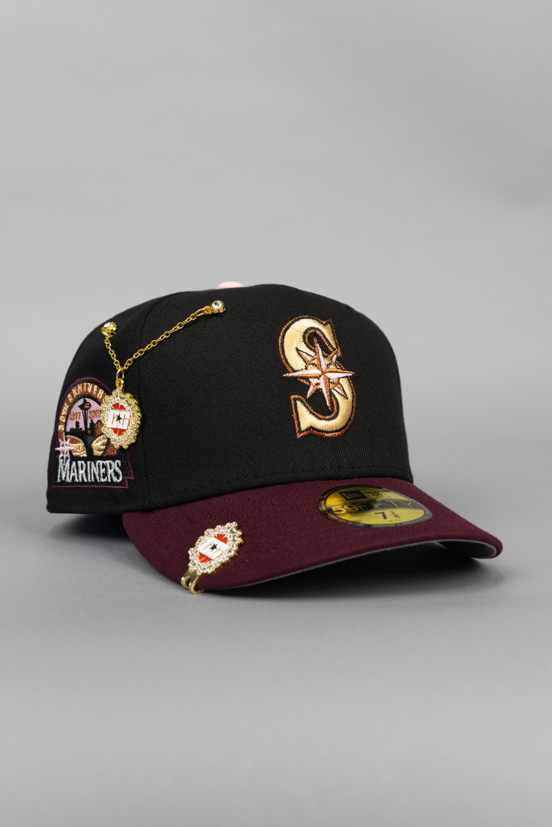 EXCLUSIVO DE NEW ERA 59FIFTY CHROME BLANCO/AZUL TEXAS RANGERS CON 40 ANIVERSARIO 