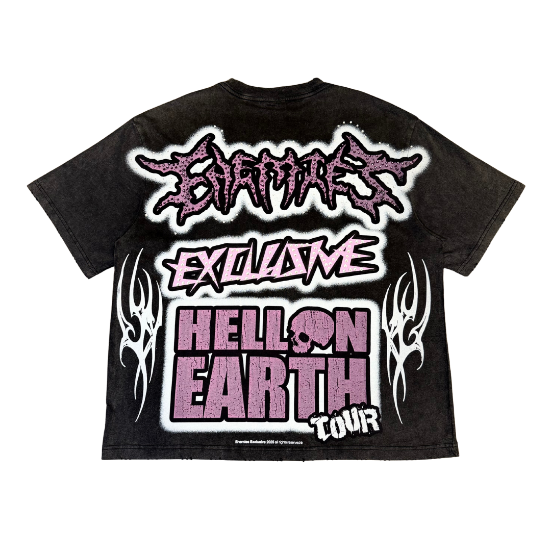 Enemies Exclusive Black/Purple Tee