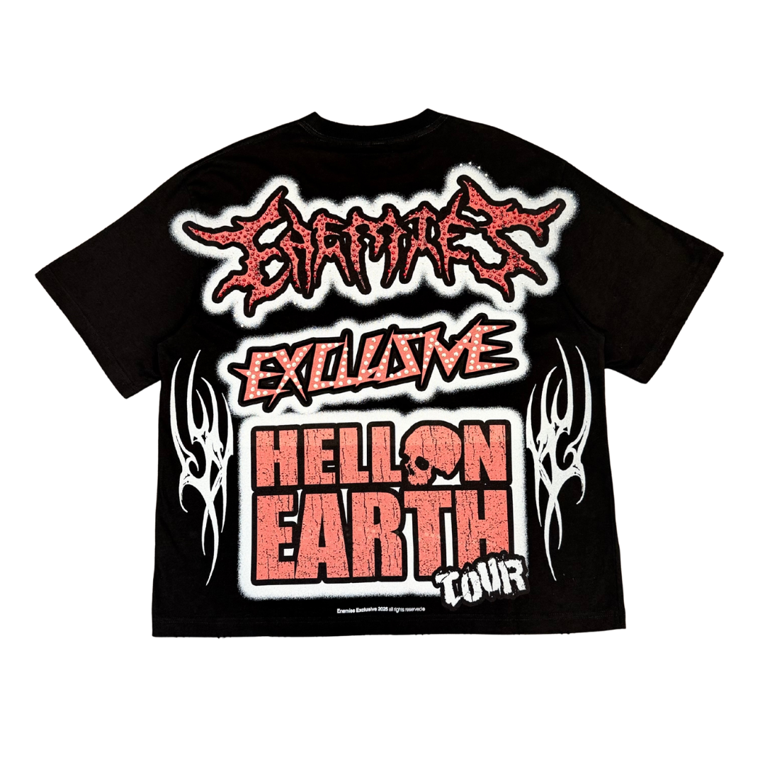 Enemies Exclusive Black/Red Tee