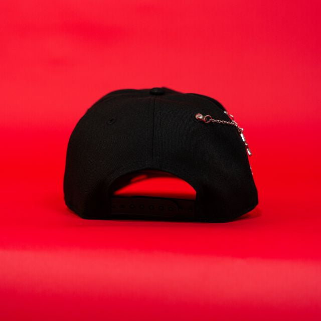 NEW ERA EXCLUSIVE 9FIFTY A-FRAME BLACK CHICAGO WHITE SOX W/ 2003 ALL STAR GAME SIDE PATCH