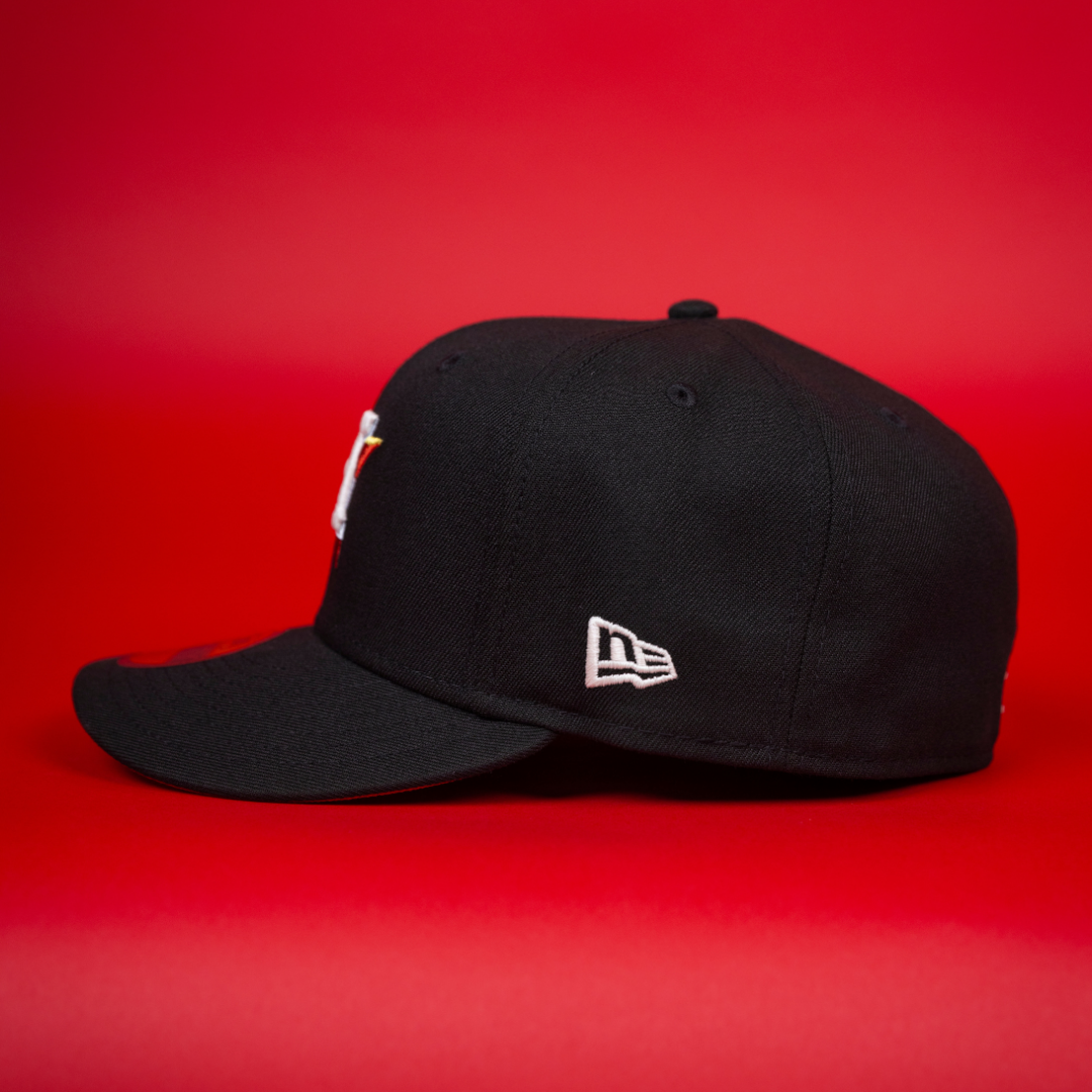NEW ERA EXCLUSIVE 59FIFTY BLACK HOUSTON ASTROS W/ WORLD SERIES SIDE PATCH