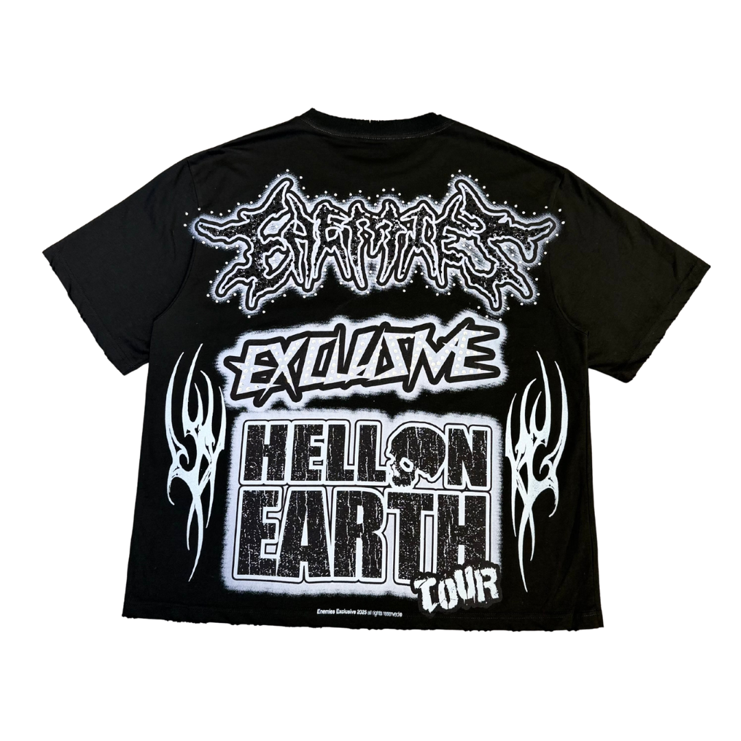 Enemies Exclusive Black/Grey Tee