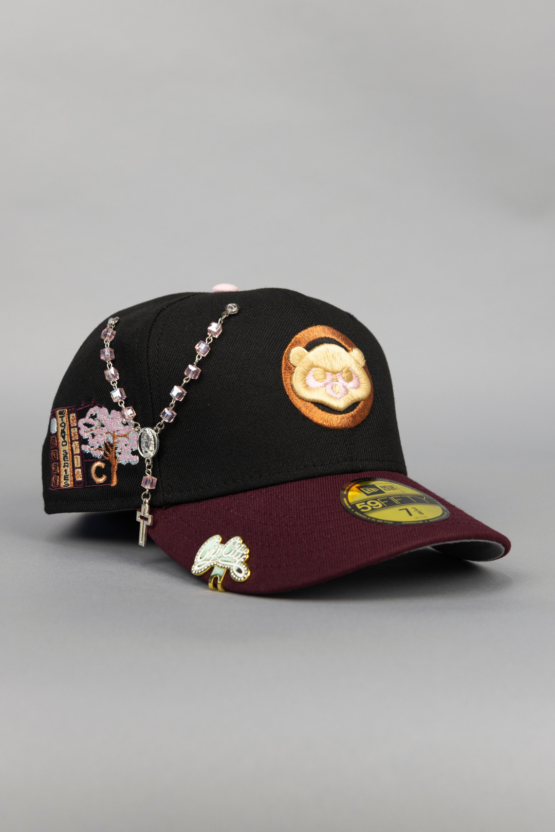 EXCLUSIVO DE NEW ERA 59FIFTY CHROME BLANCO/AZUL TEXAS RANGERS CON 40 ANIVERSARIO 