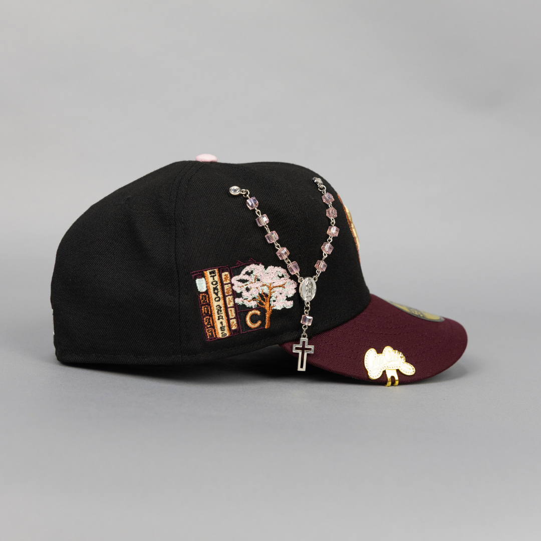 EXCLUSIVO DE NEW ERA 59FIFTY CHROME BLANCO/AZUL TEXAS RANGERS CON 40 ANIVERSARIO 