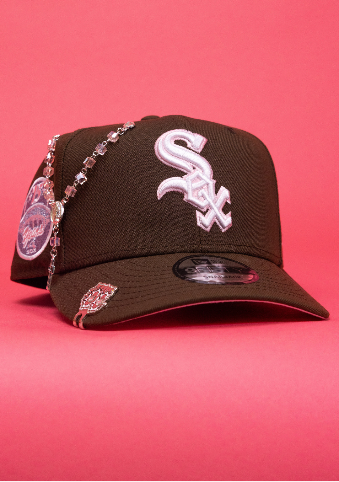 New Era Exclusive 9Fifty Brown Chicago White Sox Snapback W/ Comiskey Park Side Patch