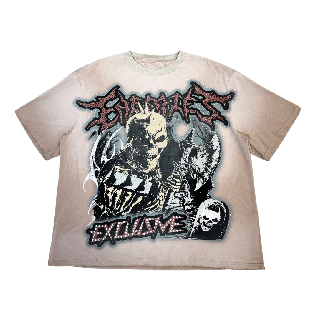 Enemies Exclusive Brown Wash Tee