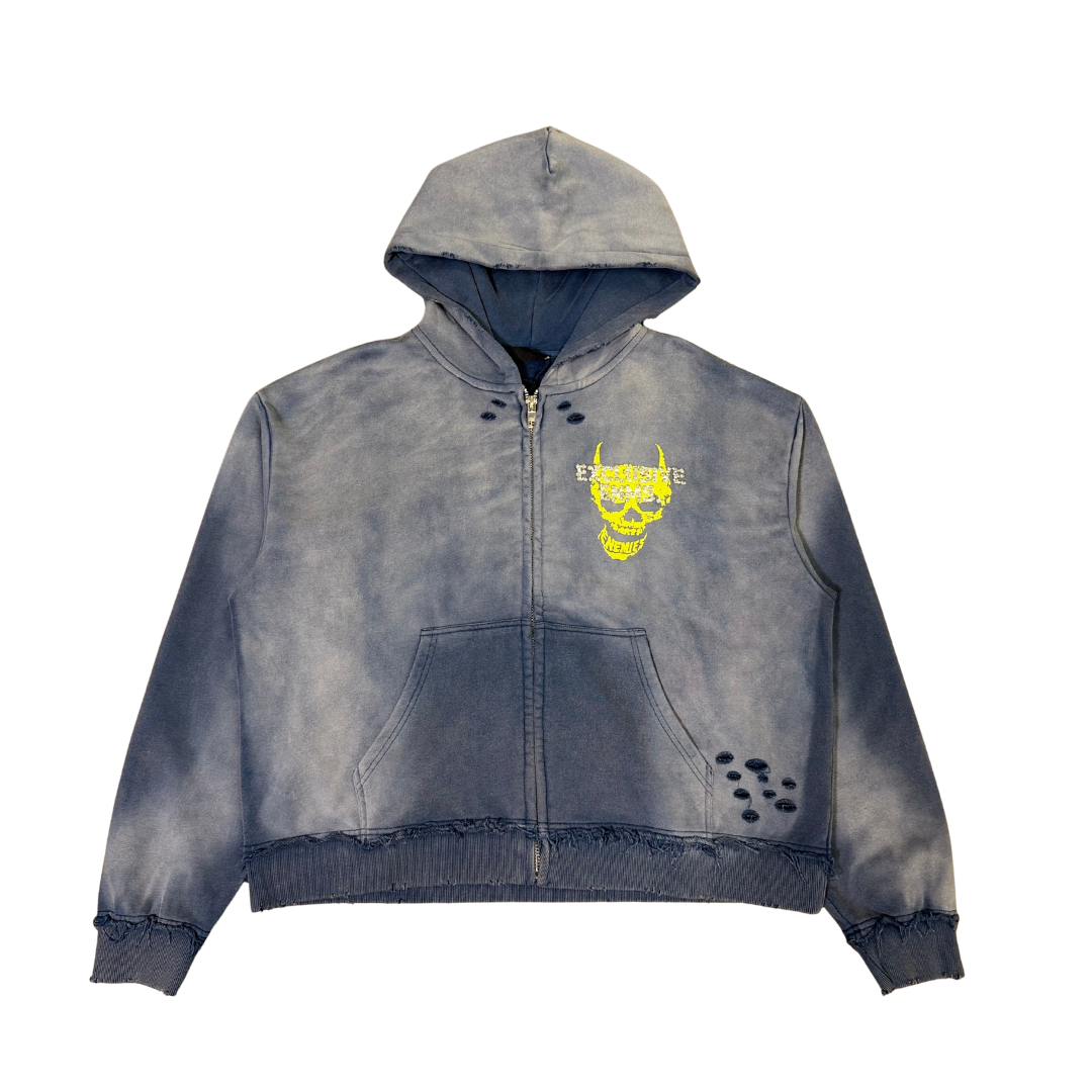 Exclusive Enemies Sky Blue Hoodie