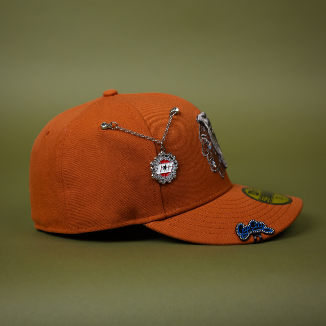 NEW ERA EXCLUSIVE 59FIFTY RUST CHICAGO BLACKHAWKS