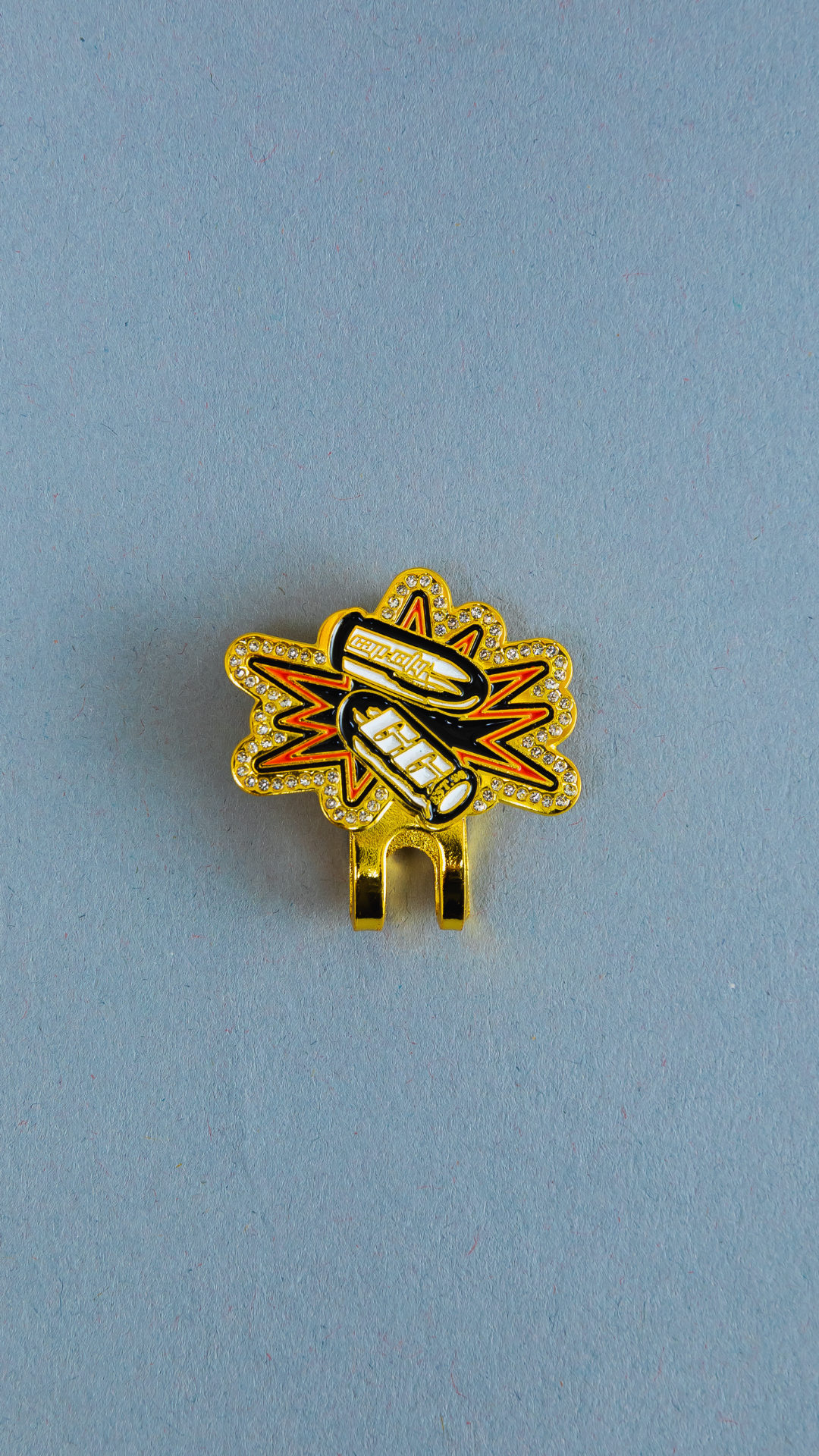 *NEW GOLD "CAP CITY" BULLETS BLIP W/ RHINESTONES VERY LIMITED