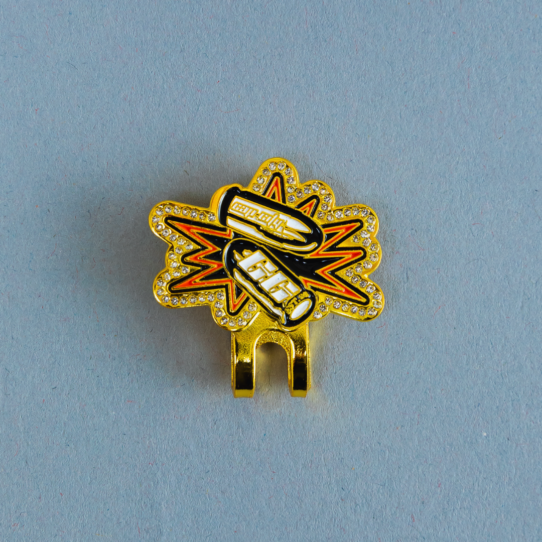 *NEW GOLD "CAP CITY" BULLETS BLIP W/ RHINESTONES VERY LIMITED