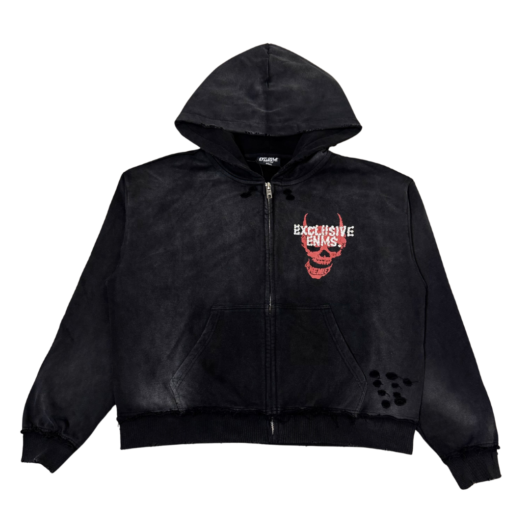 Exclusive Enemies Black/Red Hoodie