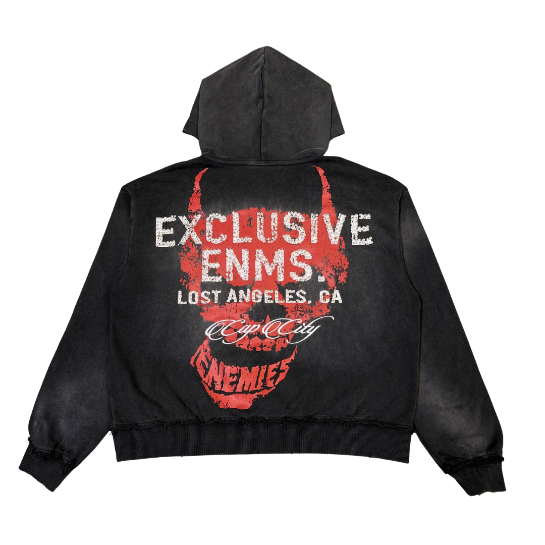 Exclusive Enemies Black/Red Hoodie
