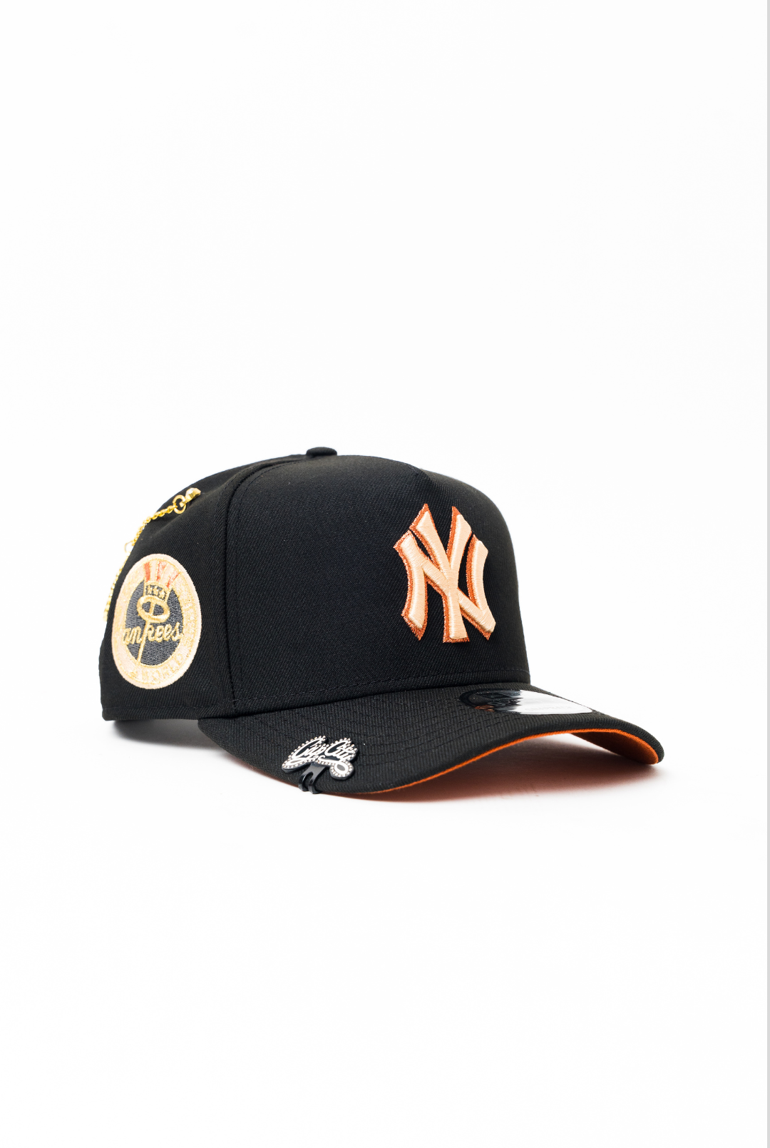 NEW ERA 9FIFTY A-FRAME BLACK NEW YORK YANKEES SNAPBACK W/ WORLD SERIES SIDE PATCH