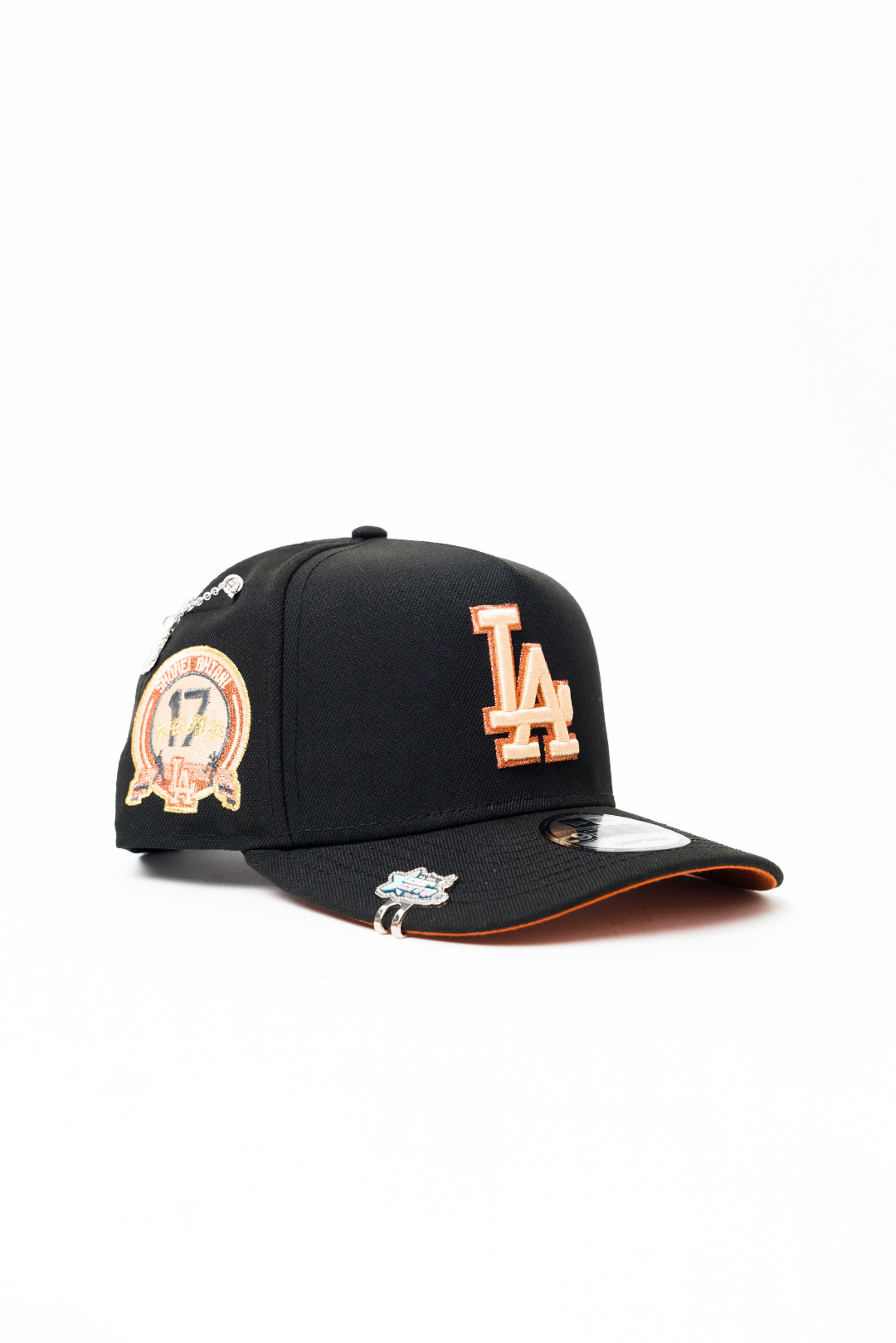 NEW ERA 9FIFTY A-FRAME BLACK LOS ANGELES DODGERS SNAPBACK W/ SHOHEI OHTANI SIDE PATCH