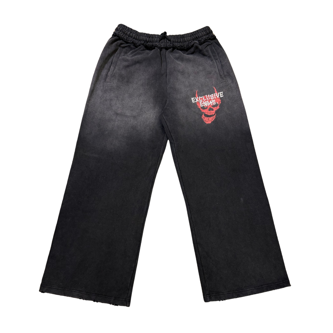 Exclusive Enemies Black/Red Pants