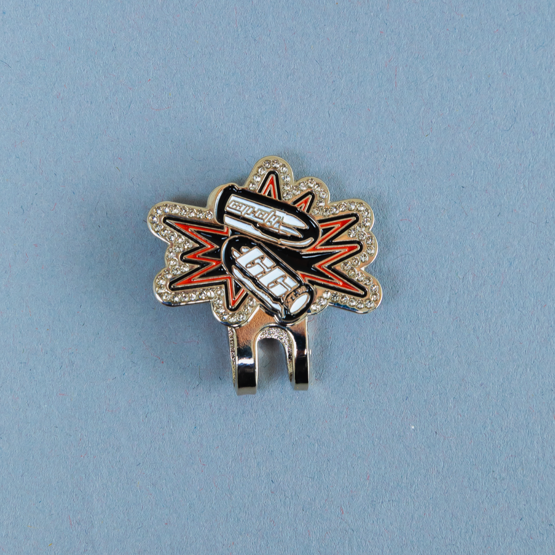 *NEW SILVER "CAP CITY" BULLETS BLIP W/ RHINESTONES VERY LIMITED