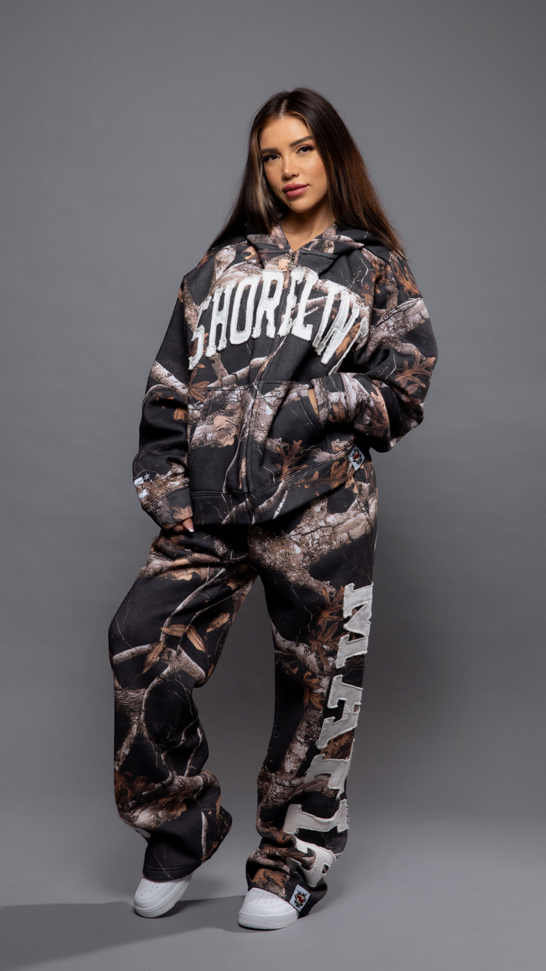 CAP CITY X SHORELINE MAFIA BLACK CAMO PANTS -UNISEX CAP CITY X SHORELINE MAFIA BLACK CAMO PANTS -UNISEX