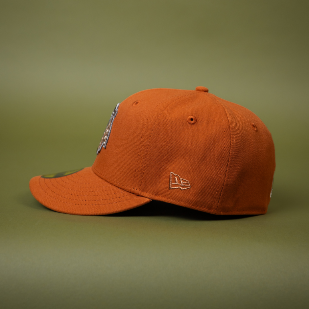 NEW ERA EXCLUSIVE 59FIFTY RUST CHICAGO BLACKHAWKS