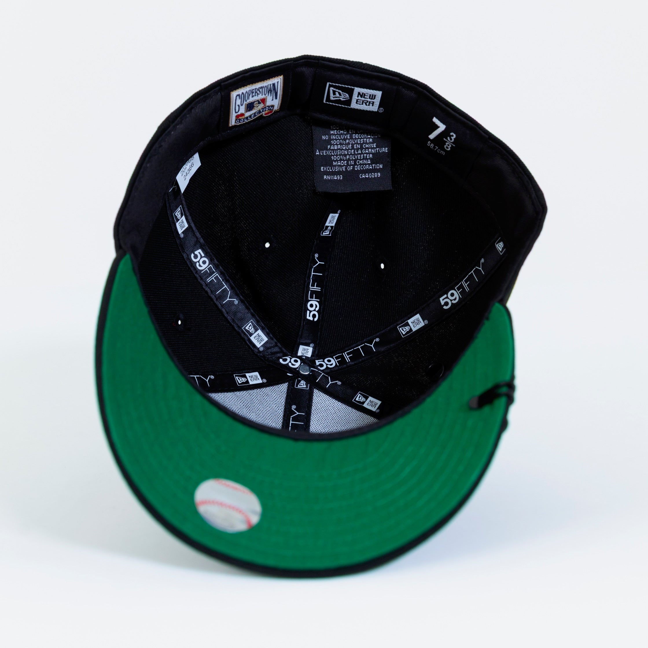 NEW ERA EXCLUSIVE 59FIFTY BLACK NEW YORK YANKEES W/ 1949