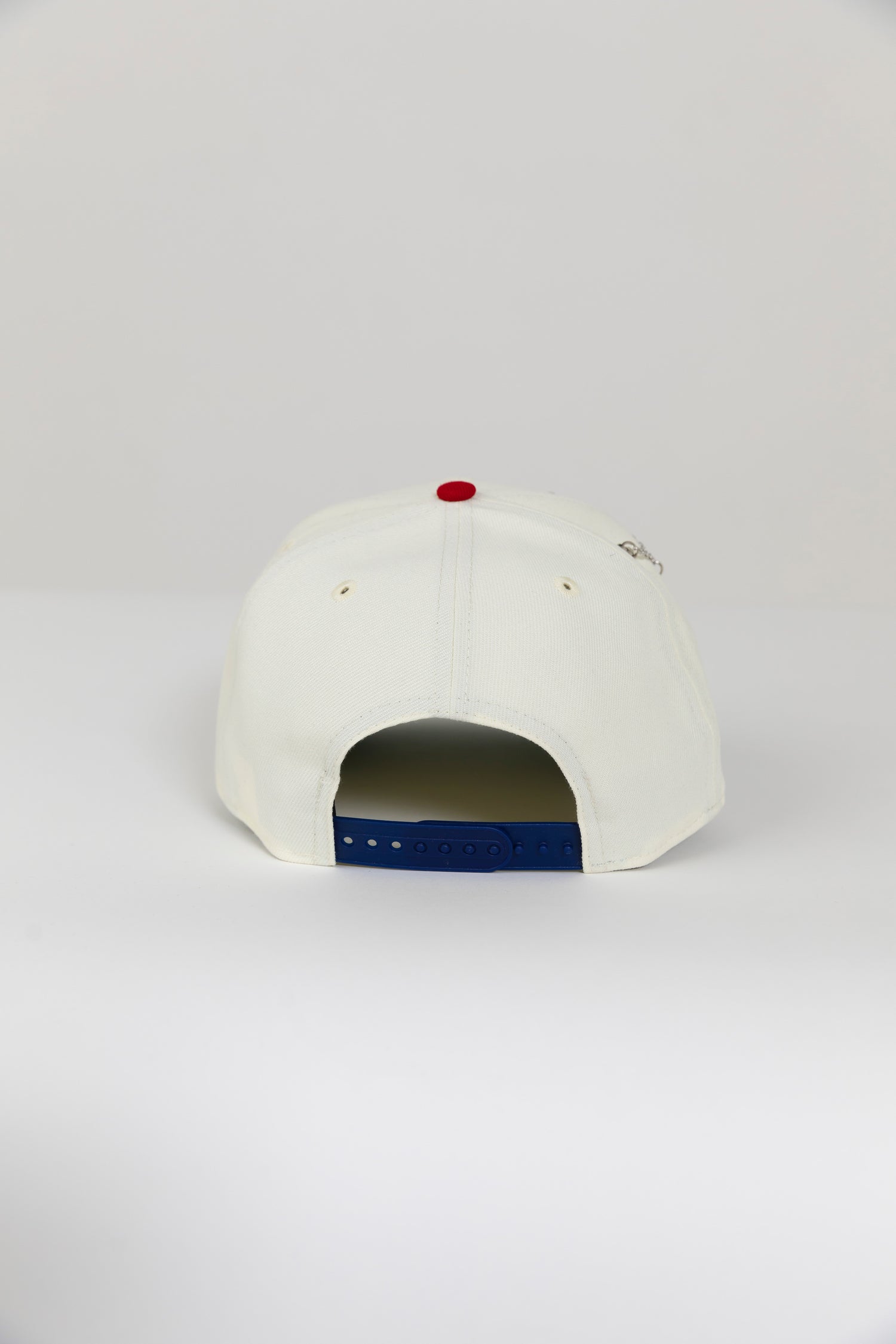 NEW ERA EXCLUSIVE 9FIFTY CHROME/ BLUE LOS ANGELES DODGERS SNAPBACK W/ 100TH ANNIVERSARY SIDE PATCH