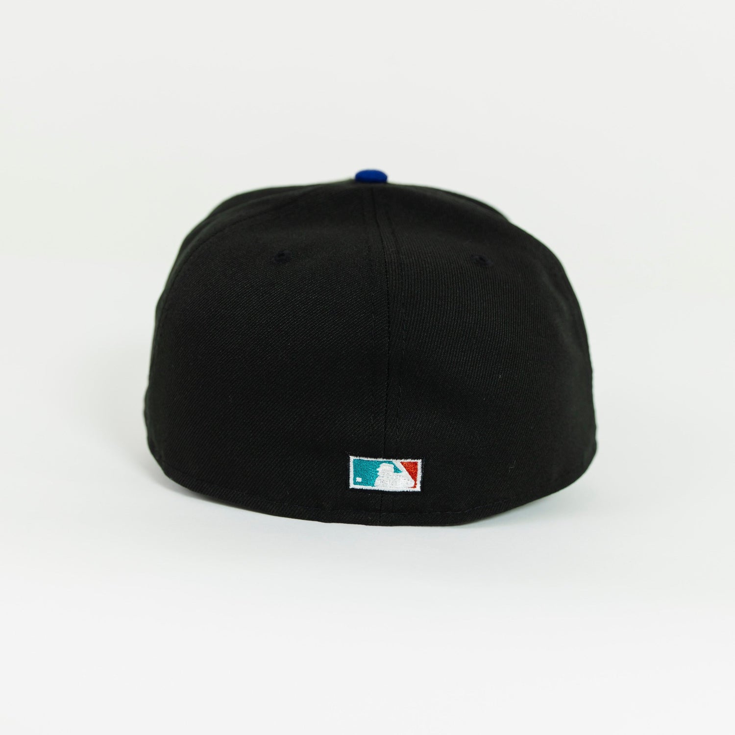 NEW ERA 59FIFTY BLACK/ PURPLE LOS ANGELES DODGERS SCRIPT W/ CACTUS LEAGUE SIDE PATCH