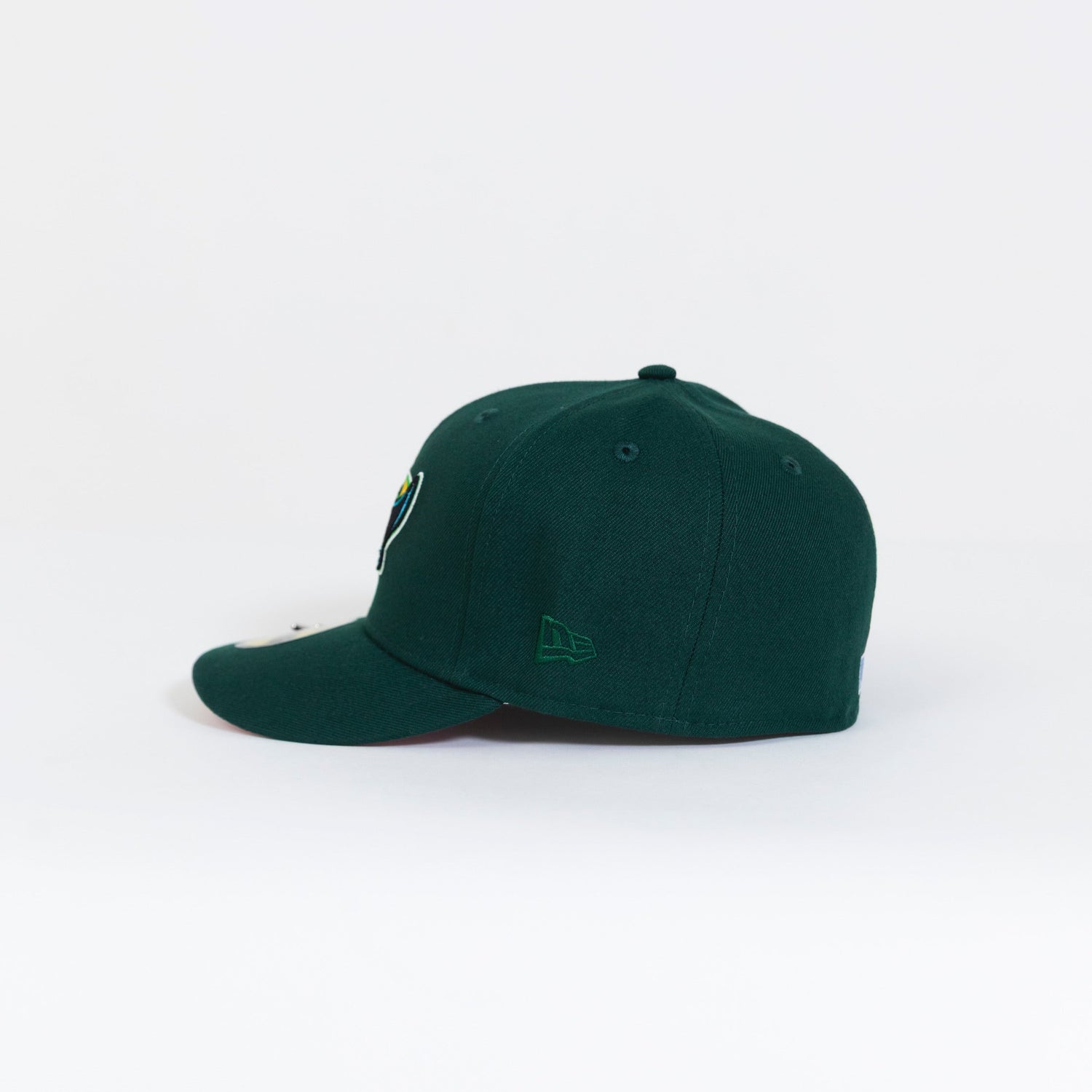 NEW ERA EXCLUSIVE 59FIFTY FOREST GREEN TAMPA BAY DEVILRAYS W/ INAUGURAL SEASON SIDE PATCH