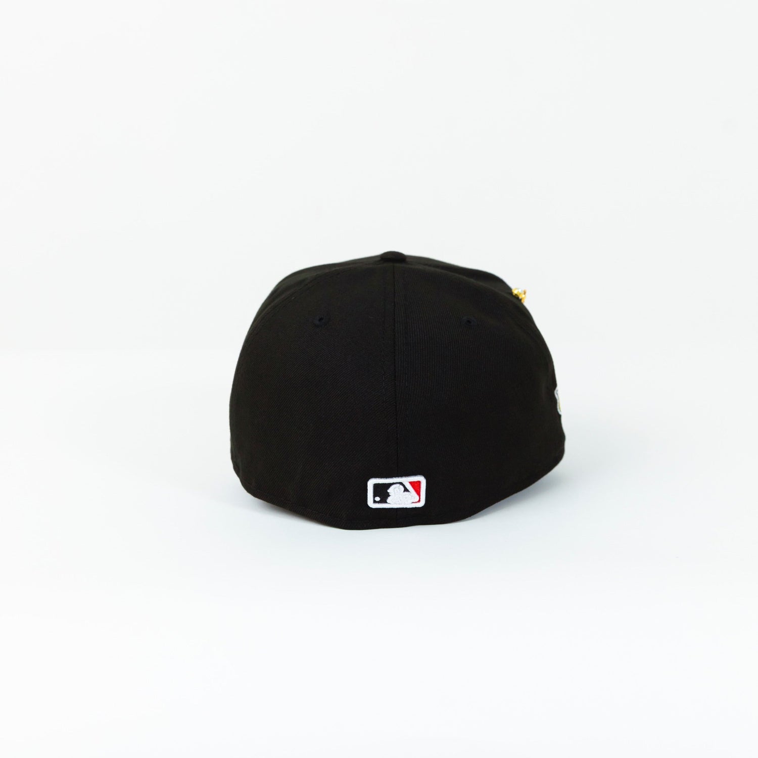 NEW ERA 59FIFTY BLACK LOS ANGELES DODGERS W/ 2024 WORLD SERIES CHAMPIONS SIDE PATCH