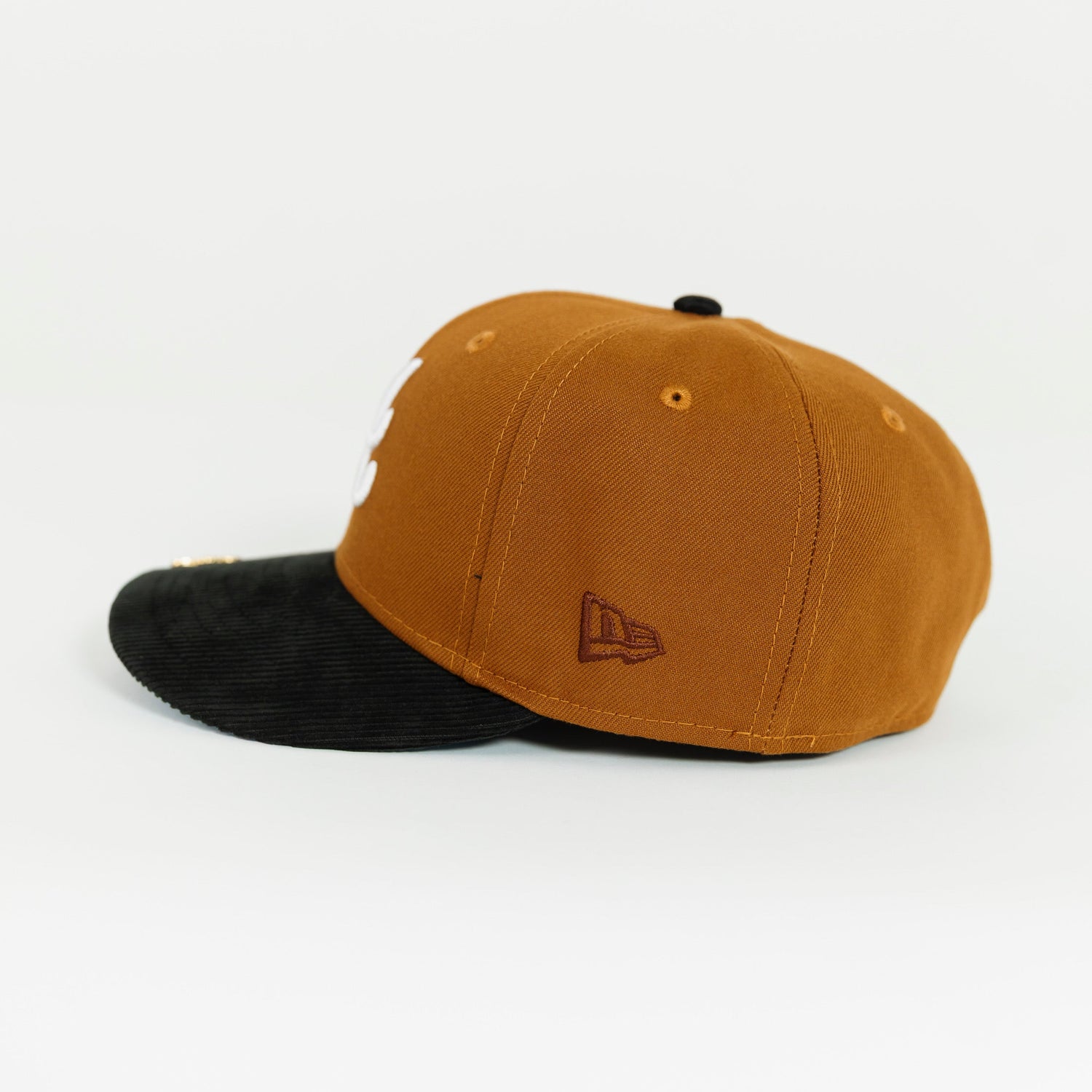 NEW ERA 59FIFTY DARK TAN/ CORDUROY ATLANTA BRAVES W/ 2000 ALL STAR GAME SIDE PATCH