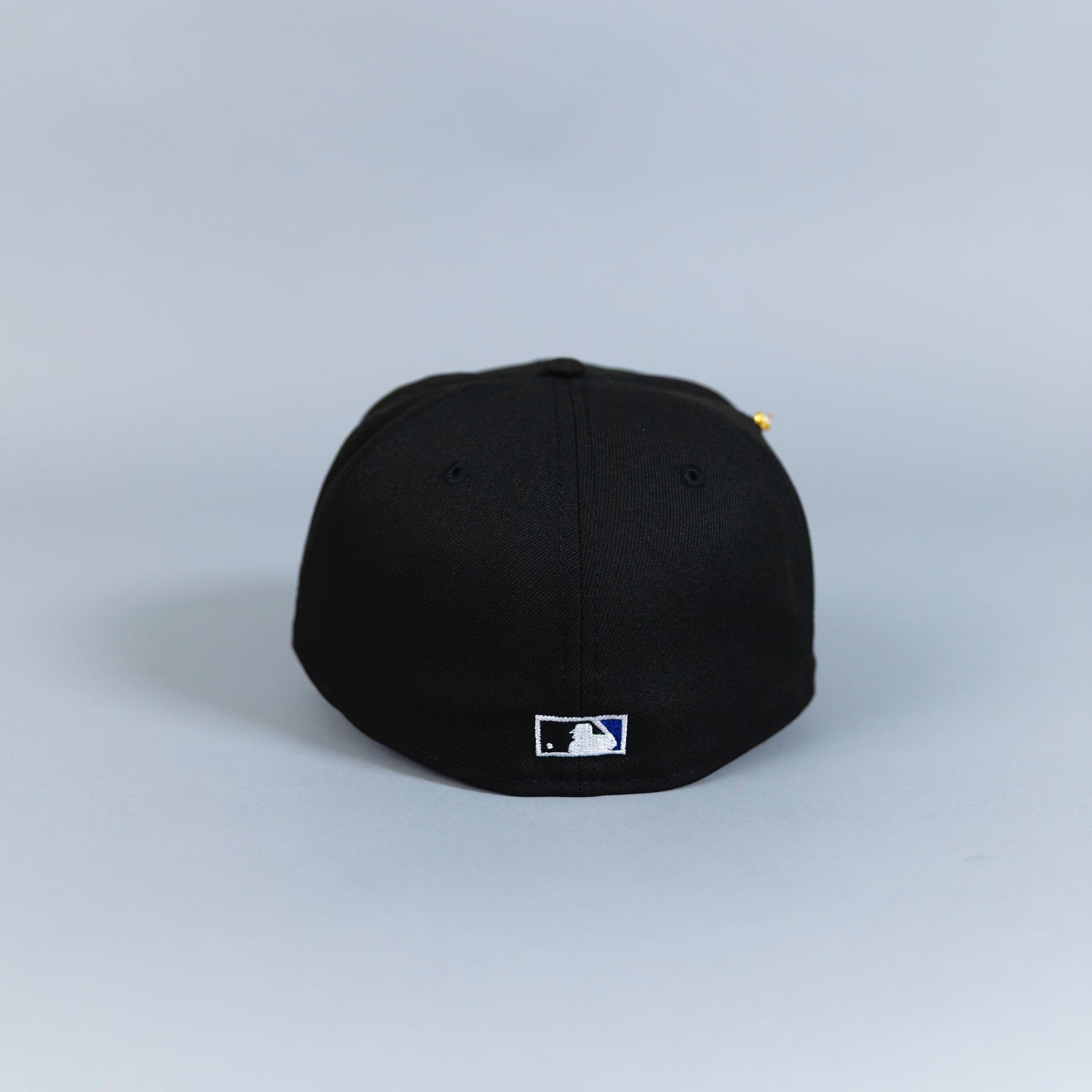NEW ERA EXCLUSIVE 59FIFTY BLACK TORONTO BLUEJAYS W/ 10TH SEASON SIDE PATCH