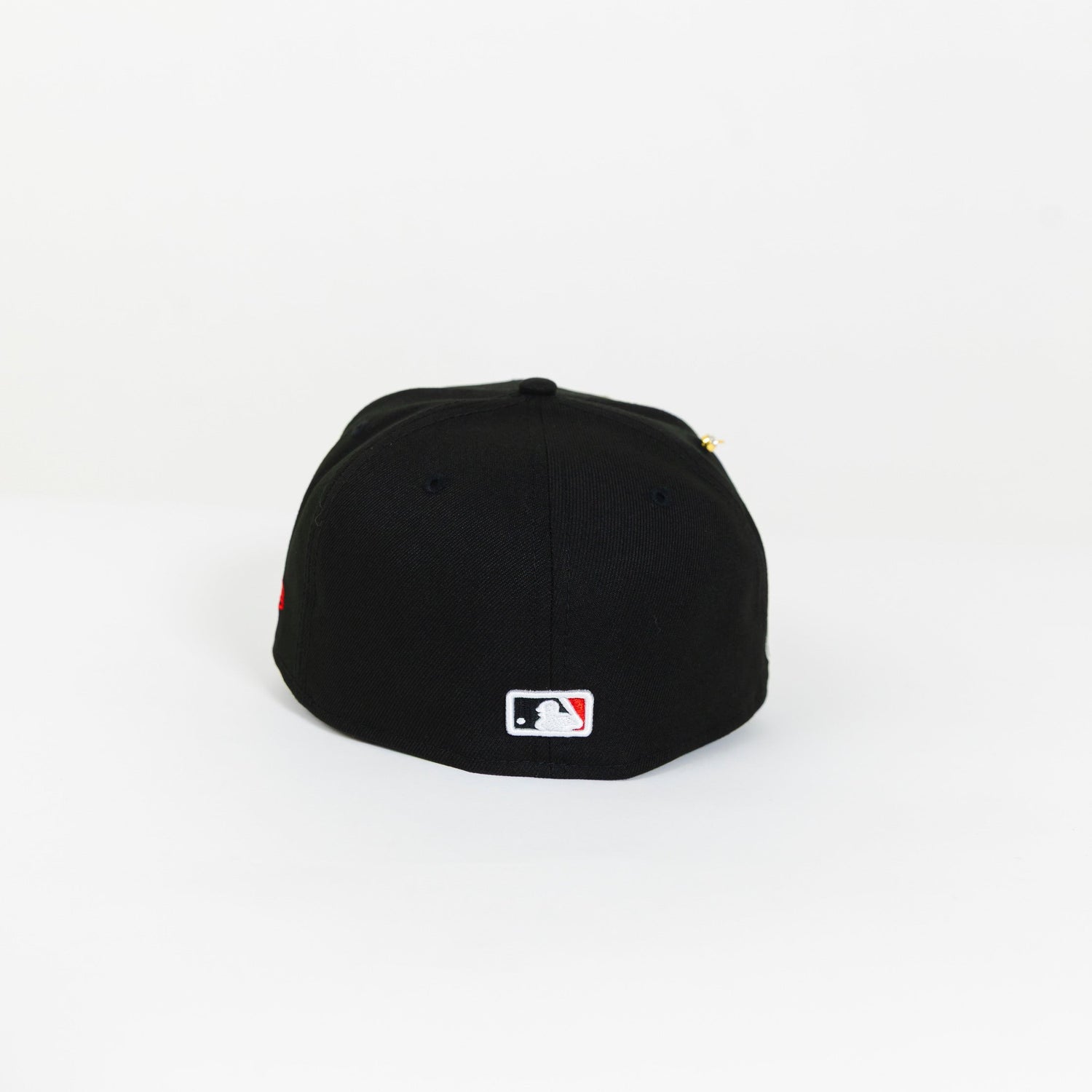 NEW ERA 59FIFTY BLACK LOS ANGELES DODGERS W/ WORLD SERIES CHAMPIONS SIDE PATCH