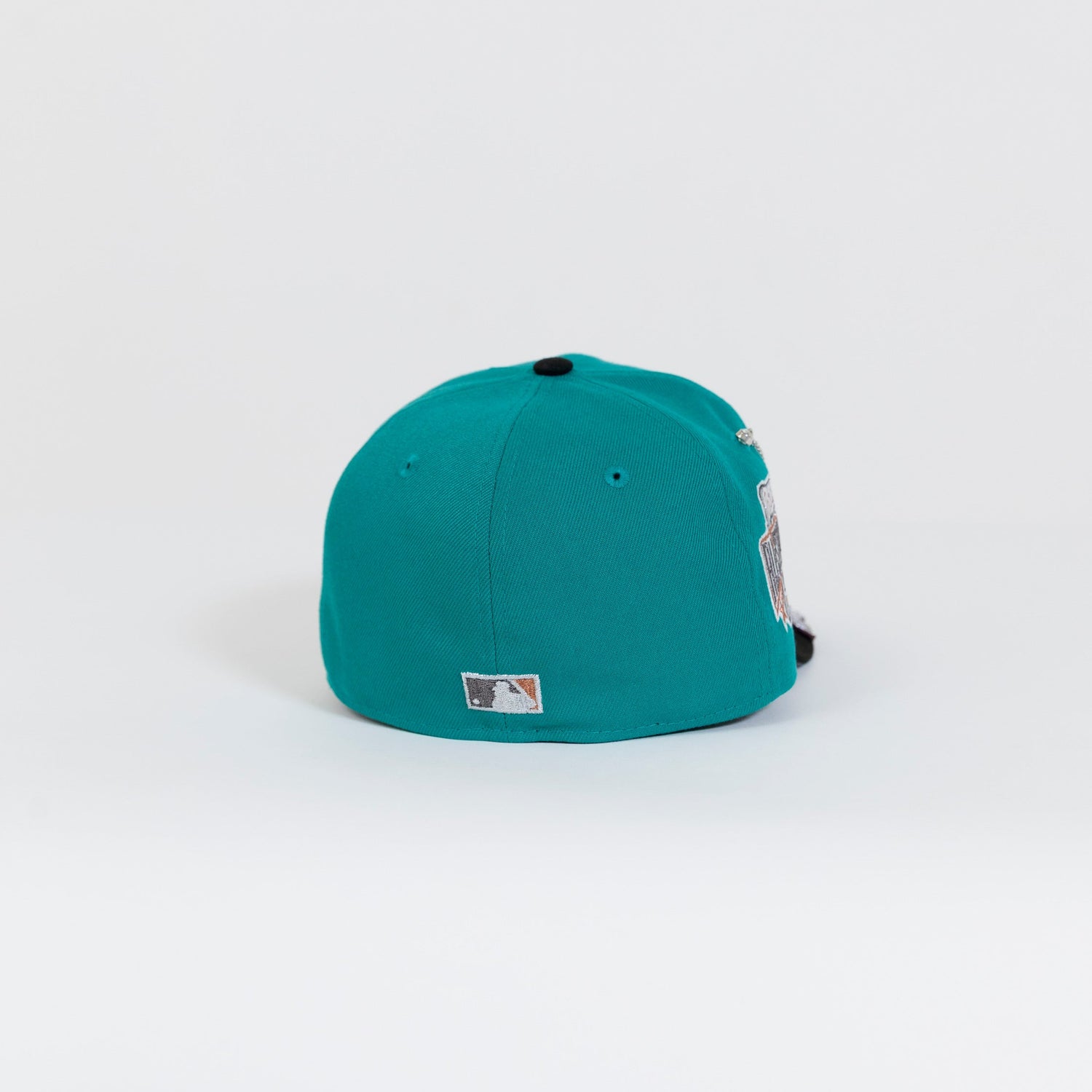 NEW ERA EXCLUSIVE 59FIFTY TEAL/ BLACK PHILADELPHIA PHILLIES W/ 1996 ALL STAR GAME PATCH
