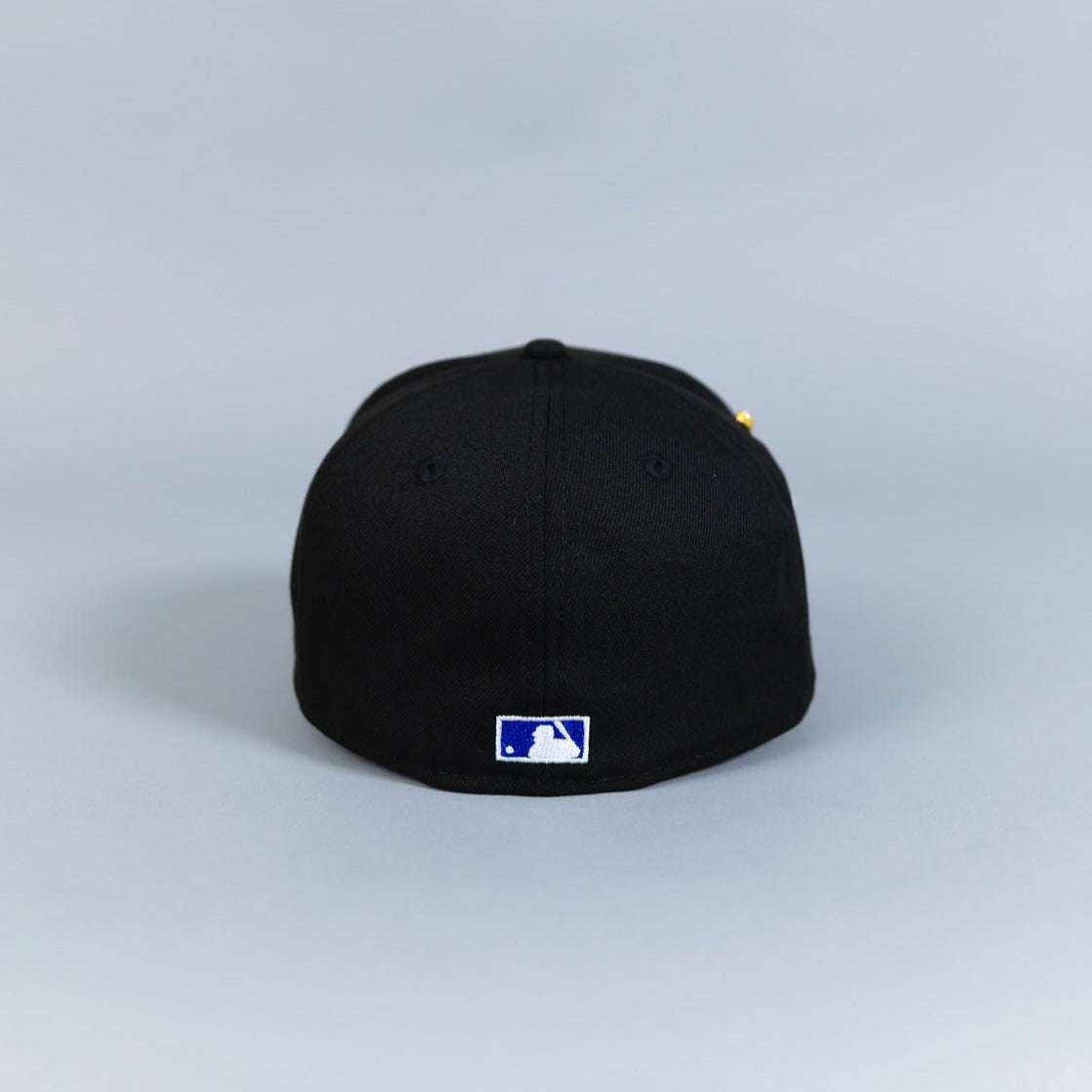 NEW ERA EXCLUSIVE 59FIFTY BLACK HOUSTON ASTROS SCRIPT W/ 50TH ANNIVERSARY SIDE PATCH