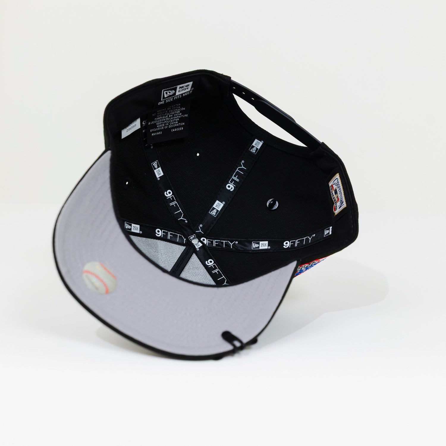 NEW ERA EXCLUSIVE 9FIFTY A-FRAME BLACK NEW YORK YANKEES X LOS ANGELES DODGERS W/ 1981 WORLD SERIES SIDE PATCH