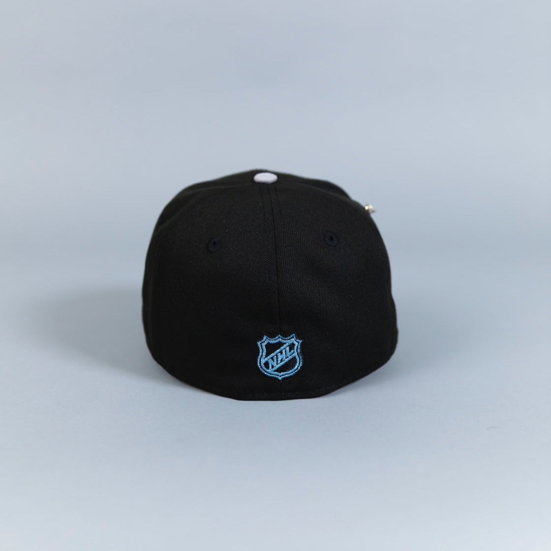 NEW ERA 59FIFTY BLACK/ GREY LOS ANGELES KINGS W/ 40TH ANNIVERSARY SIDE PATCH