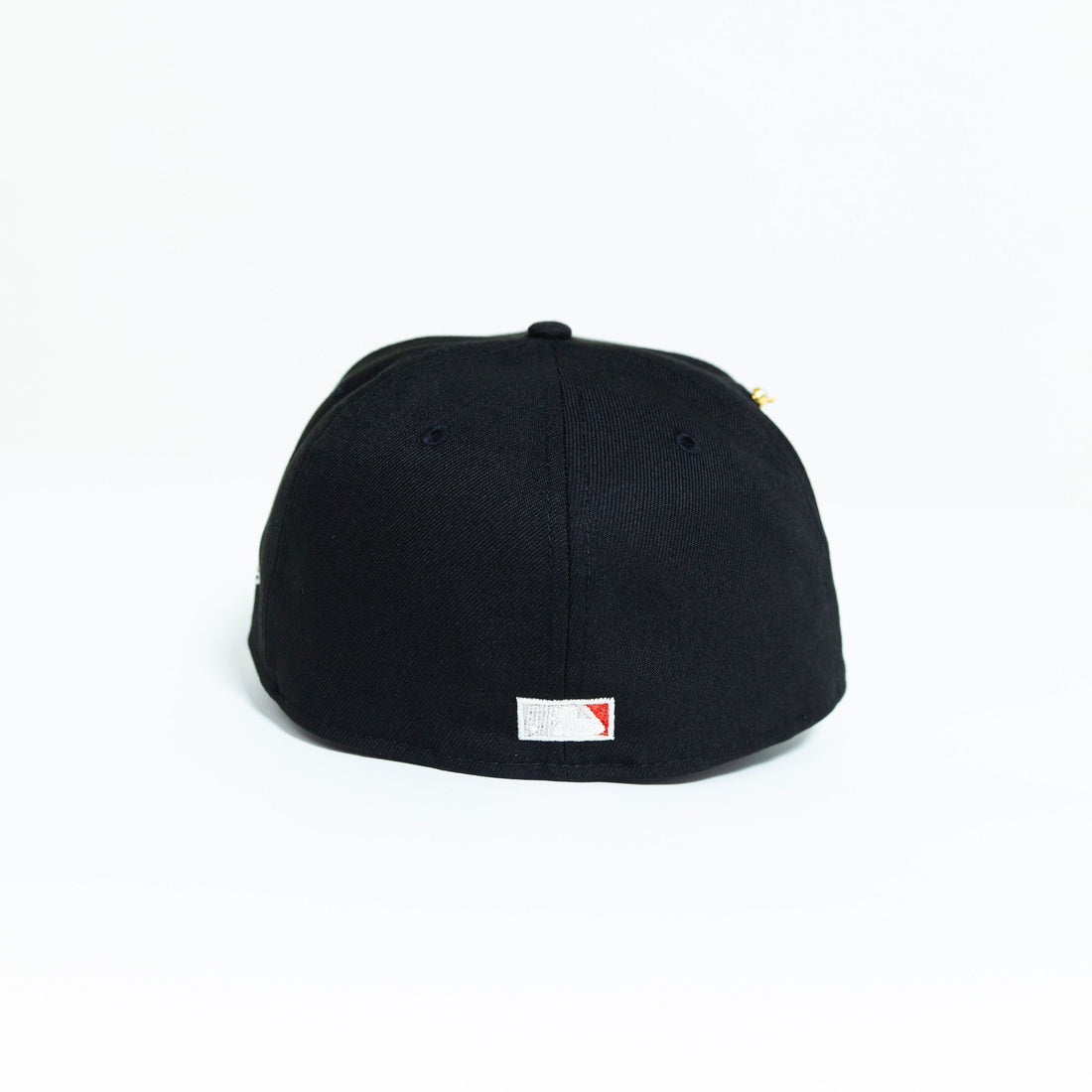 NEW ERA EXCLUSIVE 59FIFTY BLACK WASHINGTON NATIONALS W/ INAUGURAL SEASON SIDE PATCH