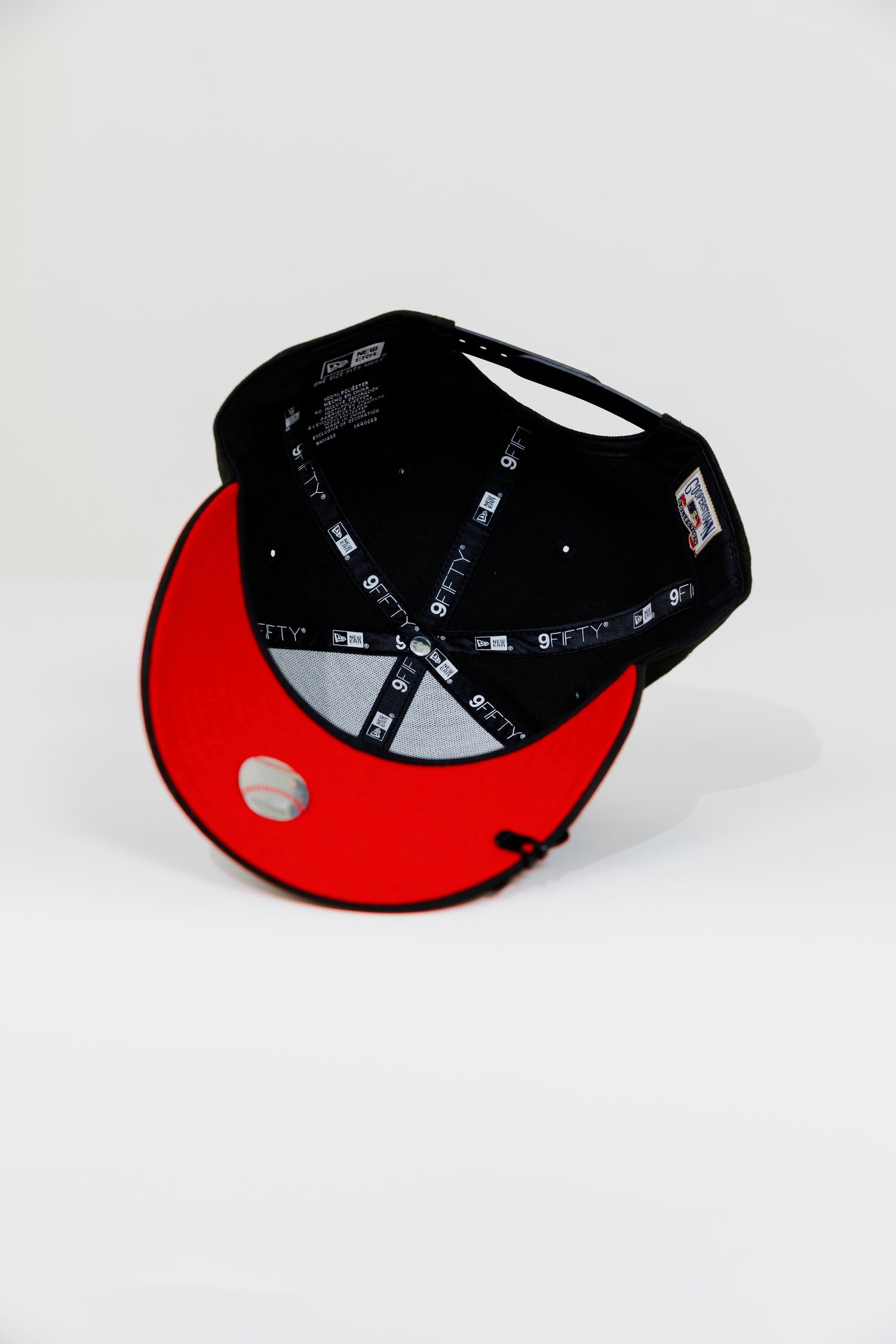 NEW ERA EXCLUSIVE 9FIFTY BLACK LOS ANGELES DODGERS SNAPBACK W/ 1988 WORLD SERIES SIDE PATCH