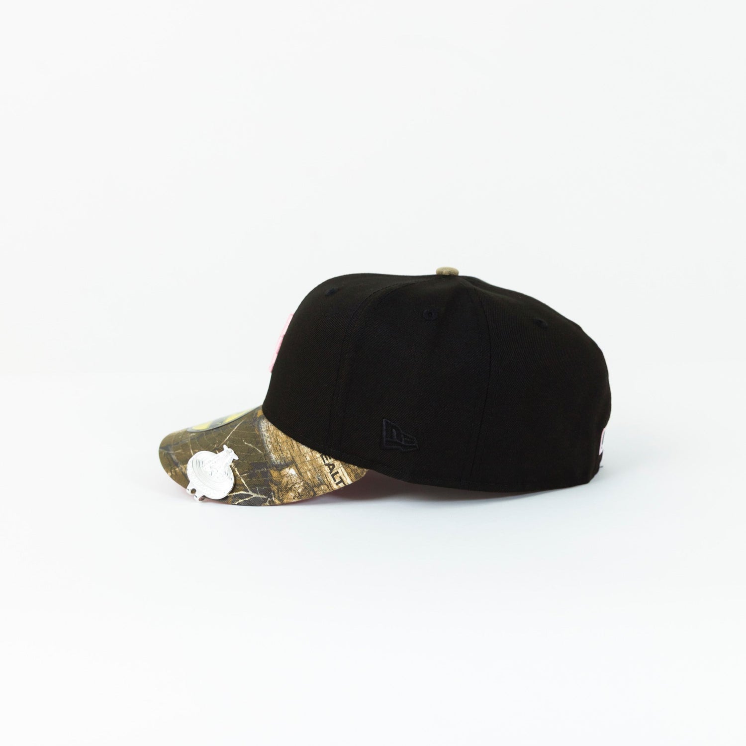 NEW ERA 59FIFTY BLACK/ REALTREE LOS ANGELES DODGERS W/ 100TH ANNIVERSARY SIDE PATCH