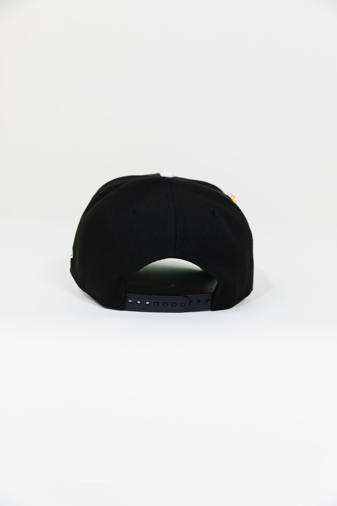 NEW ERA EXCLUSIVE 9FIFTY BLACK UPSIDE DOWN LOS ANGELES DODGERS SNAPBACK W/ 40TH ANNIVERSARY SIDE PATCH