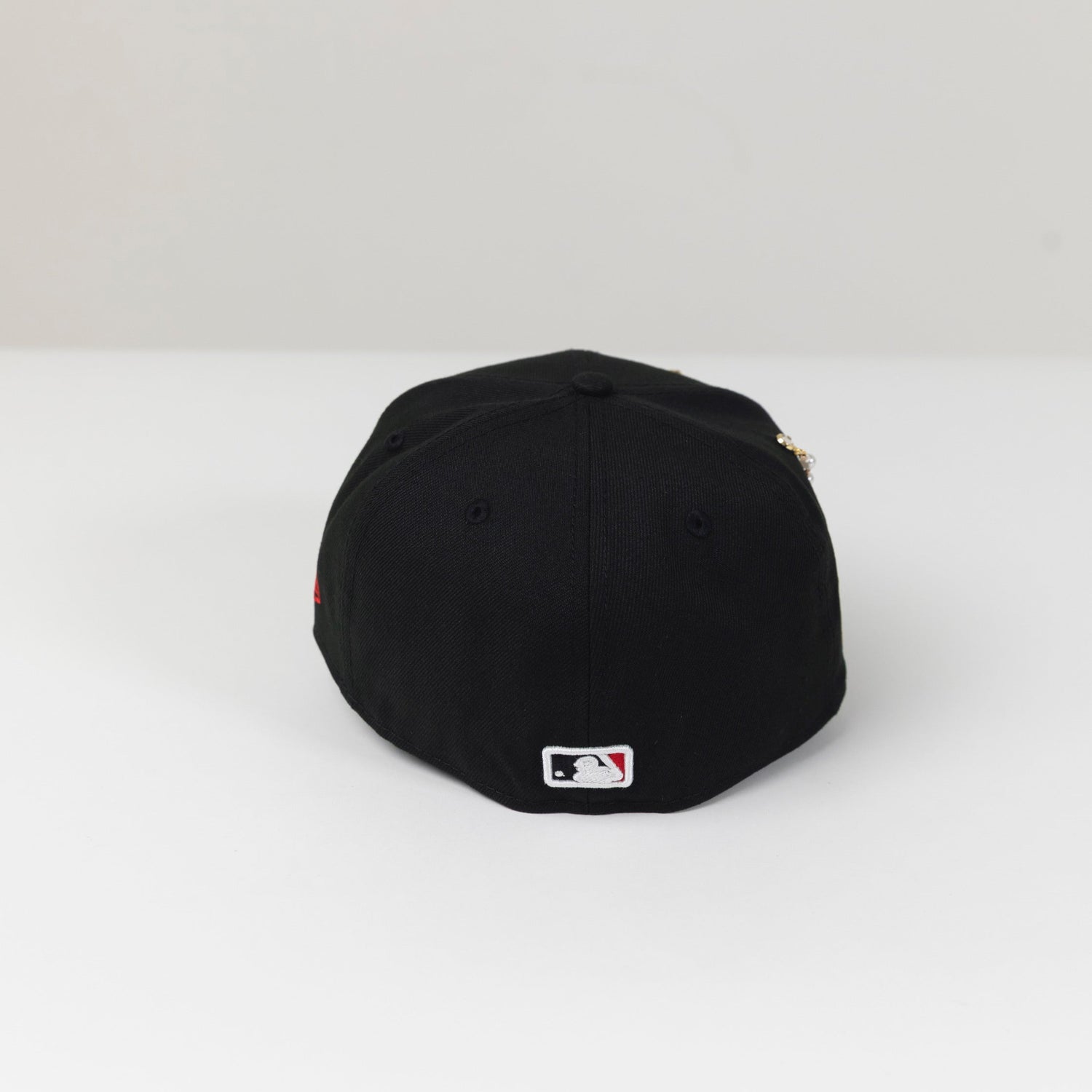 NEW ERA 59FIFTY BLACK LOS ANGELES DODGERS W/ 2024 WORLD SERIES SIDE PATCH