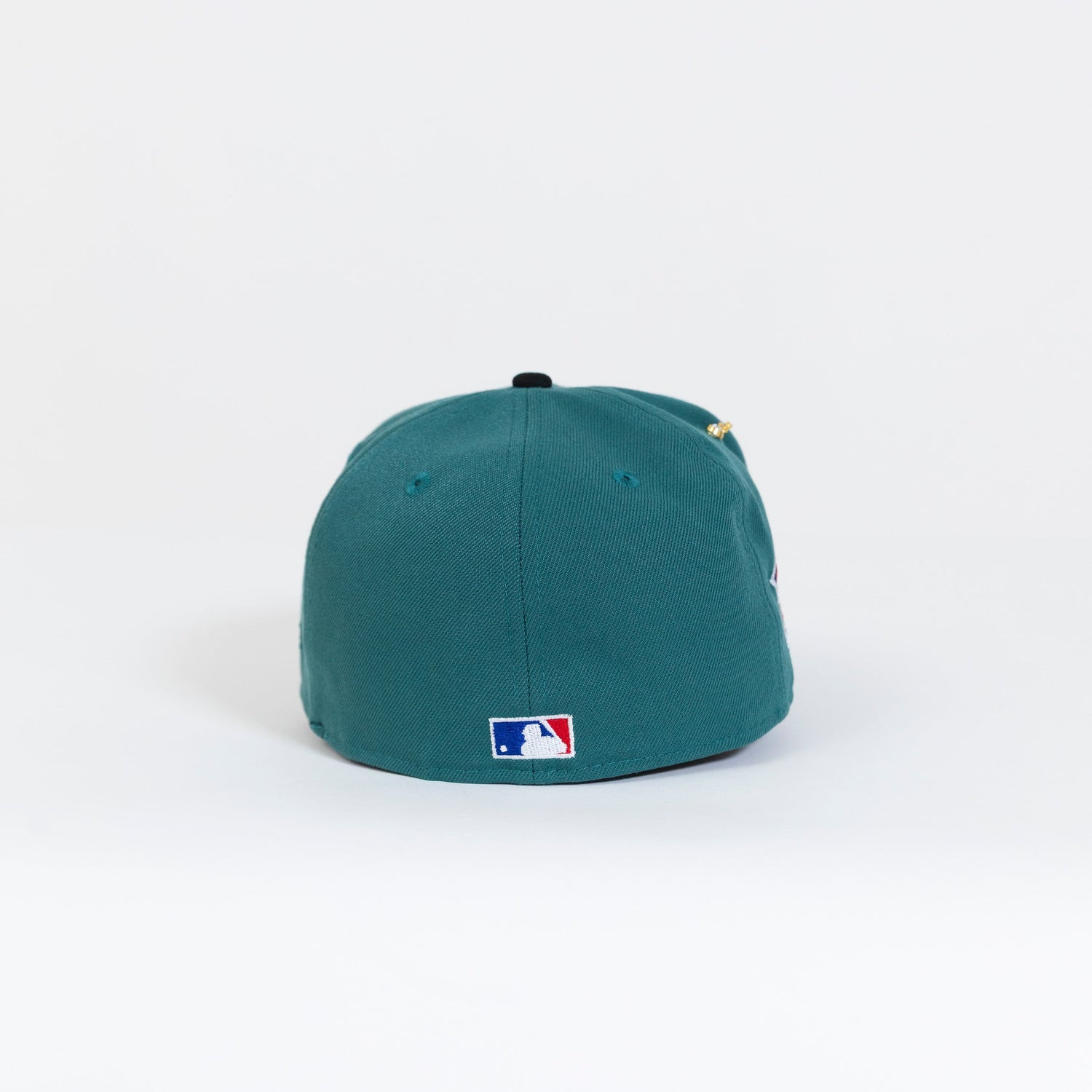 NEW ERA 59FIFTY PINE GREEN/ BLACK ATLANTA BRAVES W/ 1999 WORLD SERIES SIDE PATCH