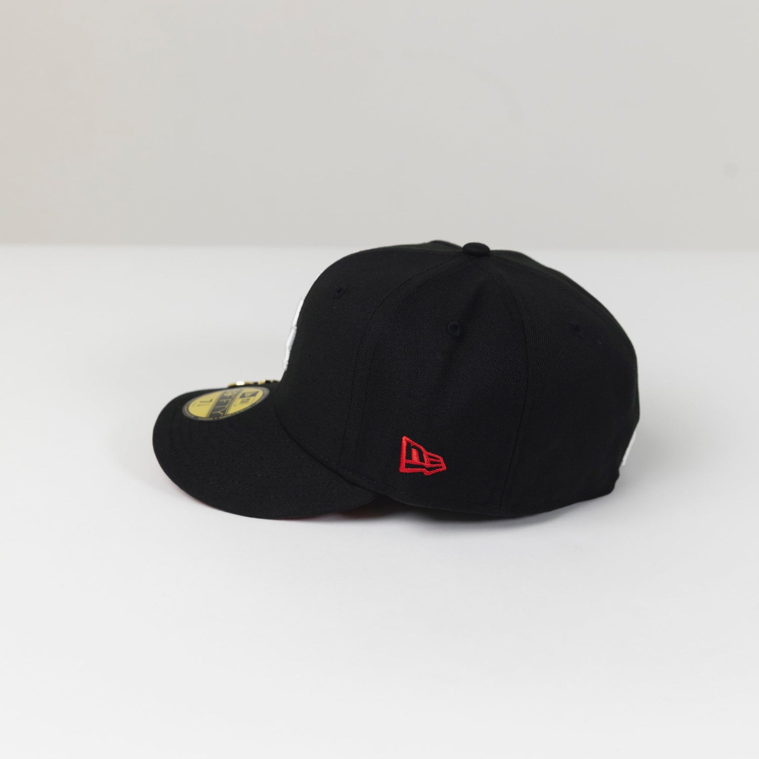 NEW ERA 59FIFTY BLACK LOS ANGELES DODGERS W/ 2024 WORLD SERIES SIDE PATCH