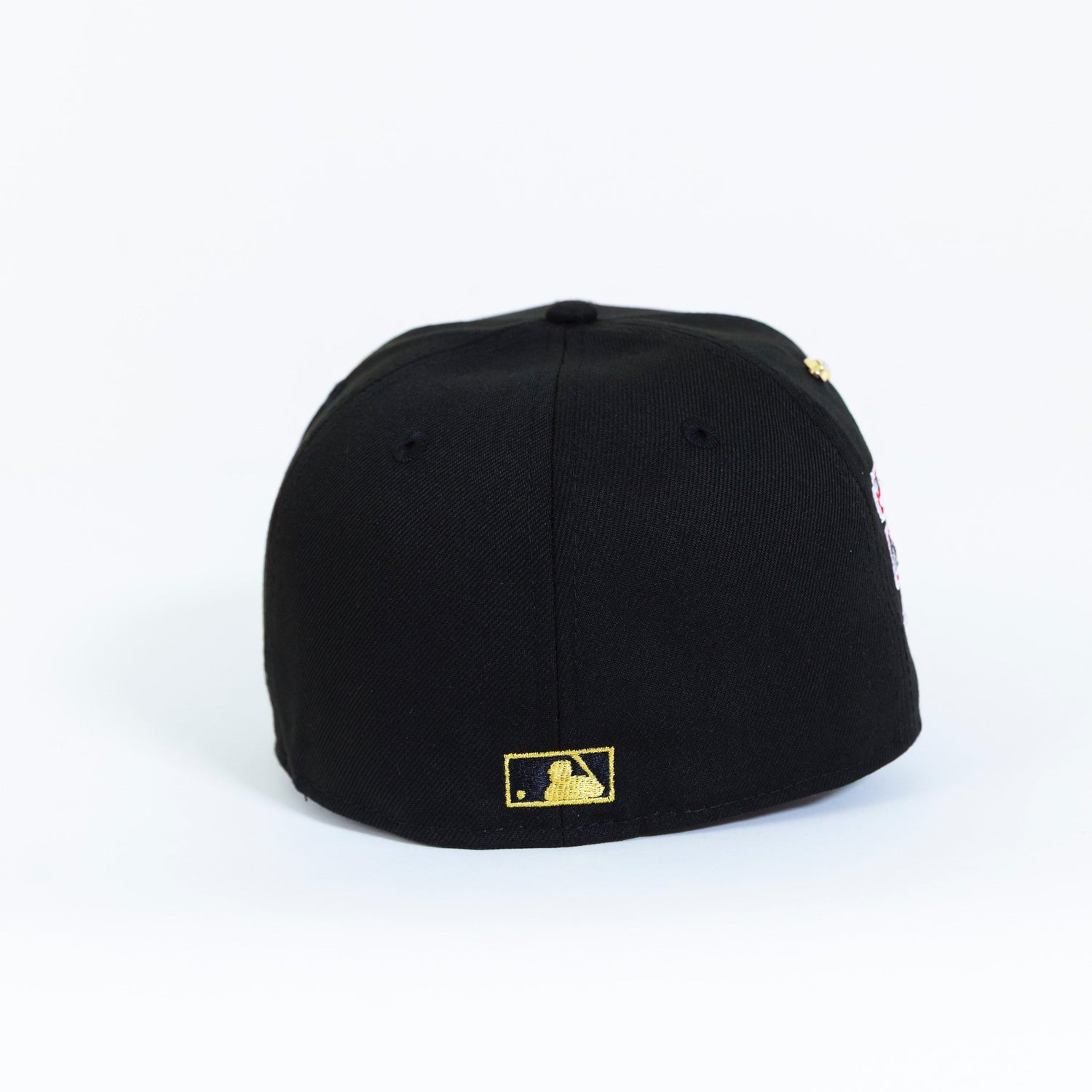 NEW ERA EXCLUSIVE 59FIFTY BLACK BROOKLYN DODGERS W/ "JACKIE ROBINSON" SIDE PATCH