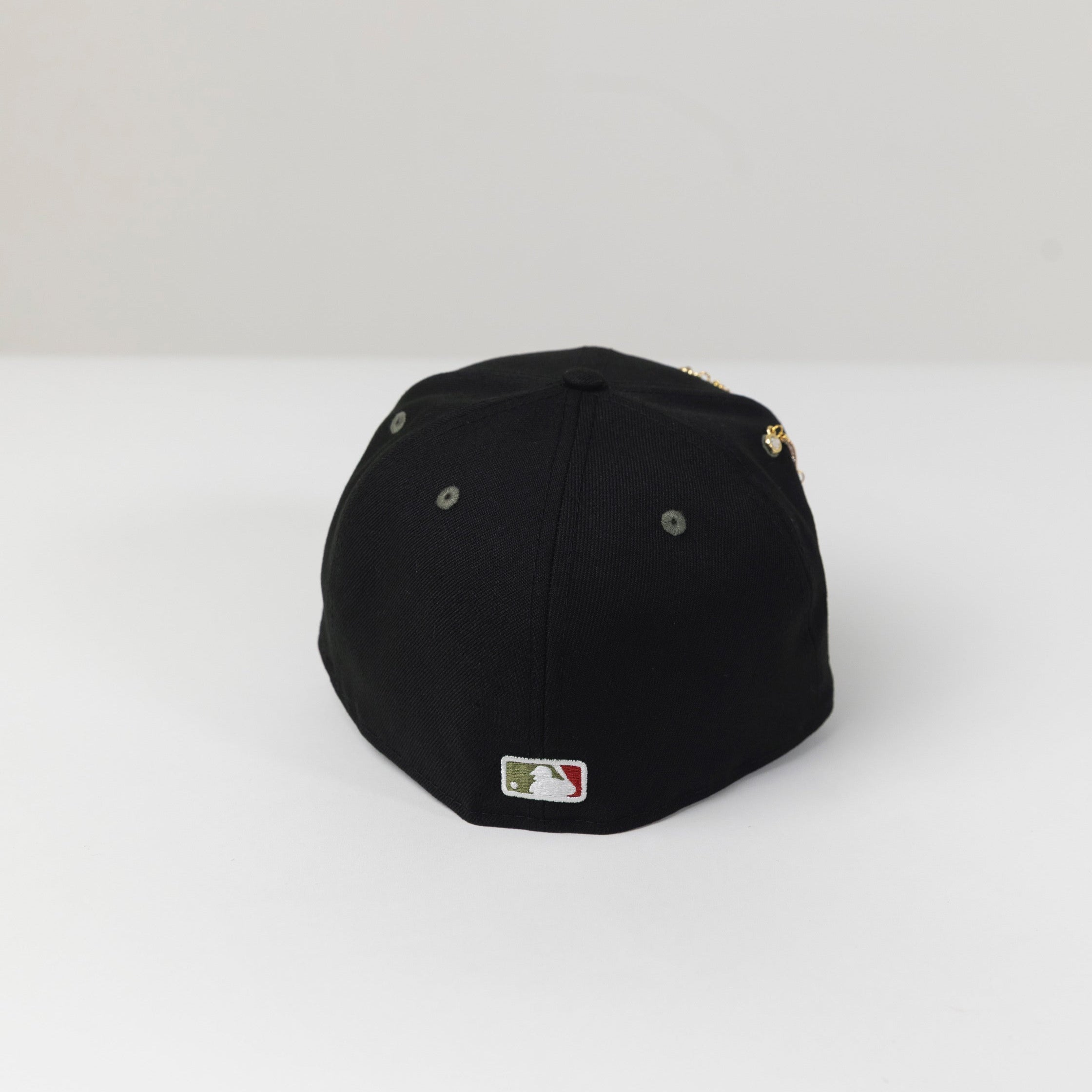 NEW ERA 59FIFTY BLACK/ OLIVE LOS ANGELES DODGERS W/ 