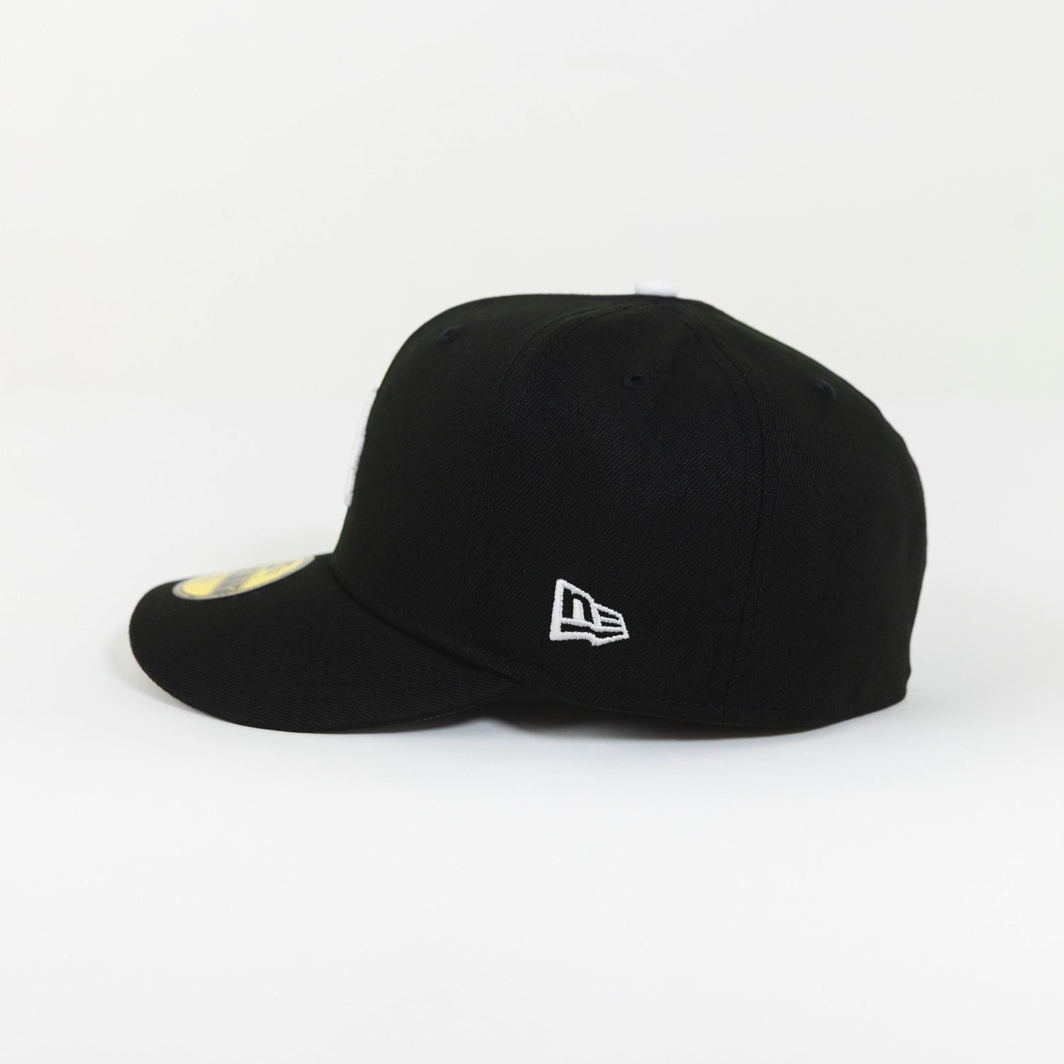 NEW ERA 59FIFTY BLACK LOS ANGELES DODGERS W/ 2024 WORLD SERIES CHAMPIONS SIDE PATCH