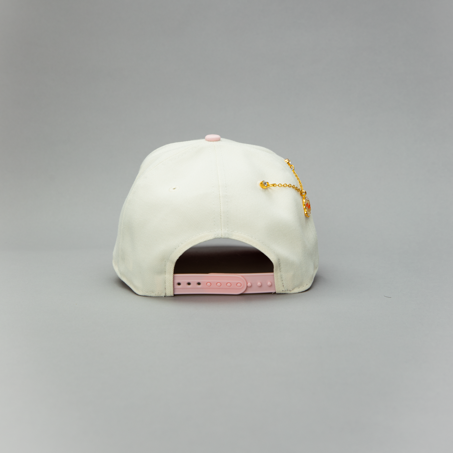 NEW ERA EXCLUSIVE 9FIFTY A-FRAME CHROME/ PINK LOS ANGELES DODGERS SNAPBACK W/ ROSES + 60TH ANNIVERSARY SIDE PATCH