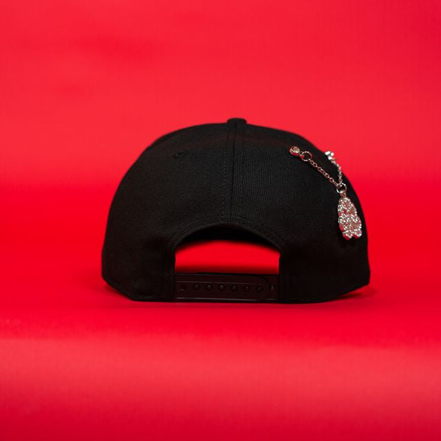 NEW ERA EXCLUSIVE 9FIFTY A-FRAME BLACK PHILADELPHIA PHILLIES SNAPBACK W/ "HOME OF THE PHILLIES" SIDE PATCH