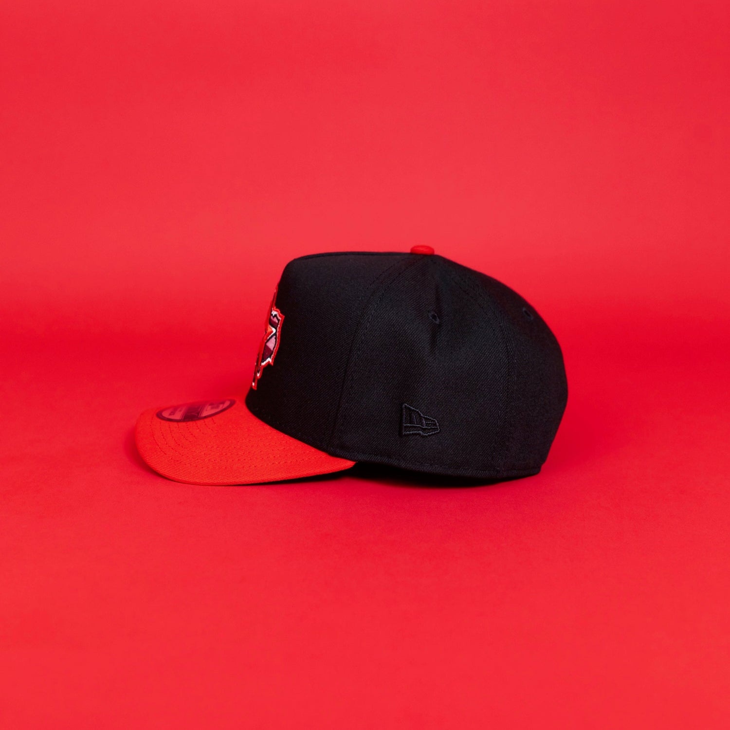 NEW ERA EXCLUSIVE 9FIFTY A-FRAME BLACK/ RED HOUSTON ASTROS SNAPBACK W/ 35TH ANNIVERSARYSIDE PATCH